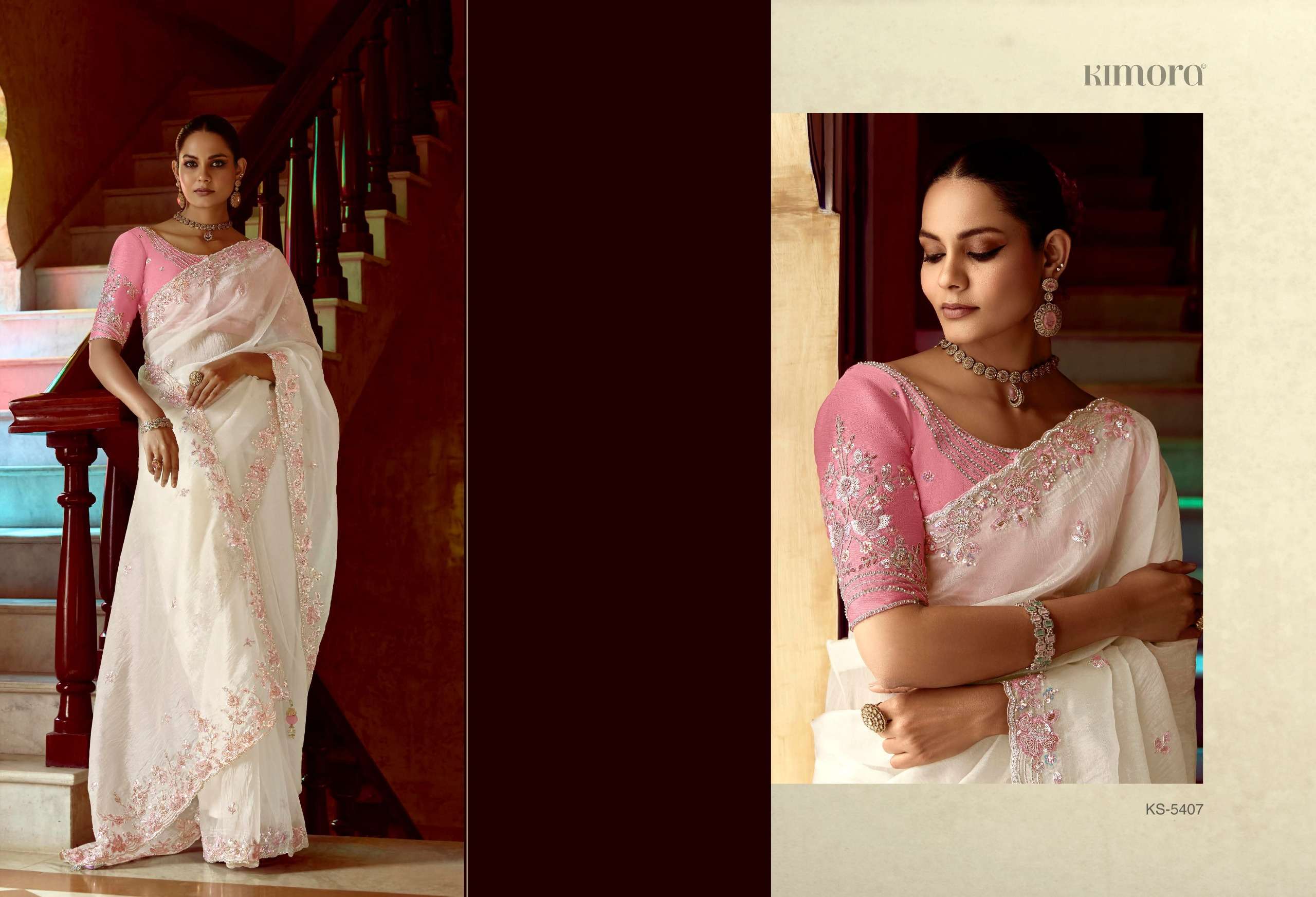 KIMORA PRESENTS PANKHUDI WEDDING STYLE FANCY FEBRICS SAREE CATALOG WHOLESALER AND EXPORTER 