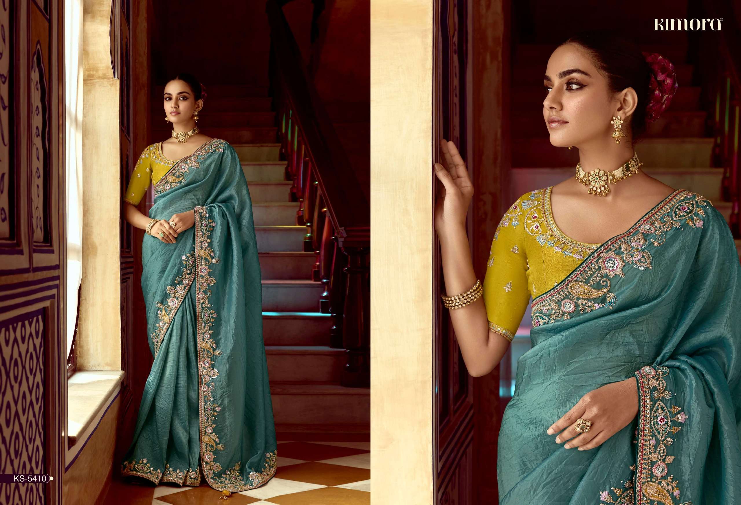 KIMORA PRESENTS PANKHUDI WEDDING STYLE FANCY FEBRICS SAREE CATALOG WHOLESALER AND EXPORTER 