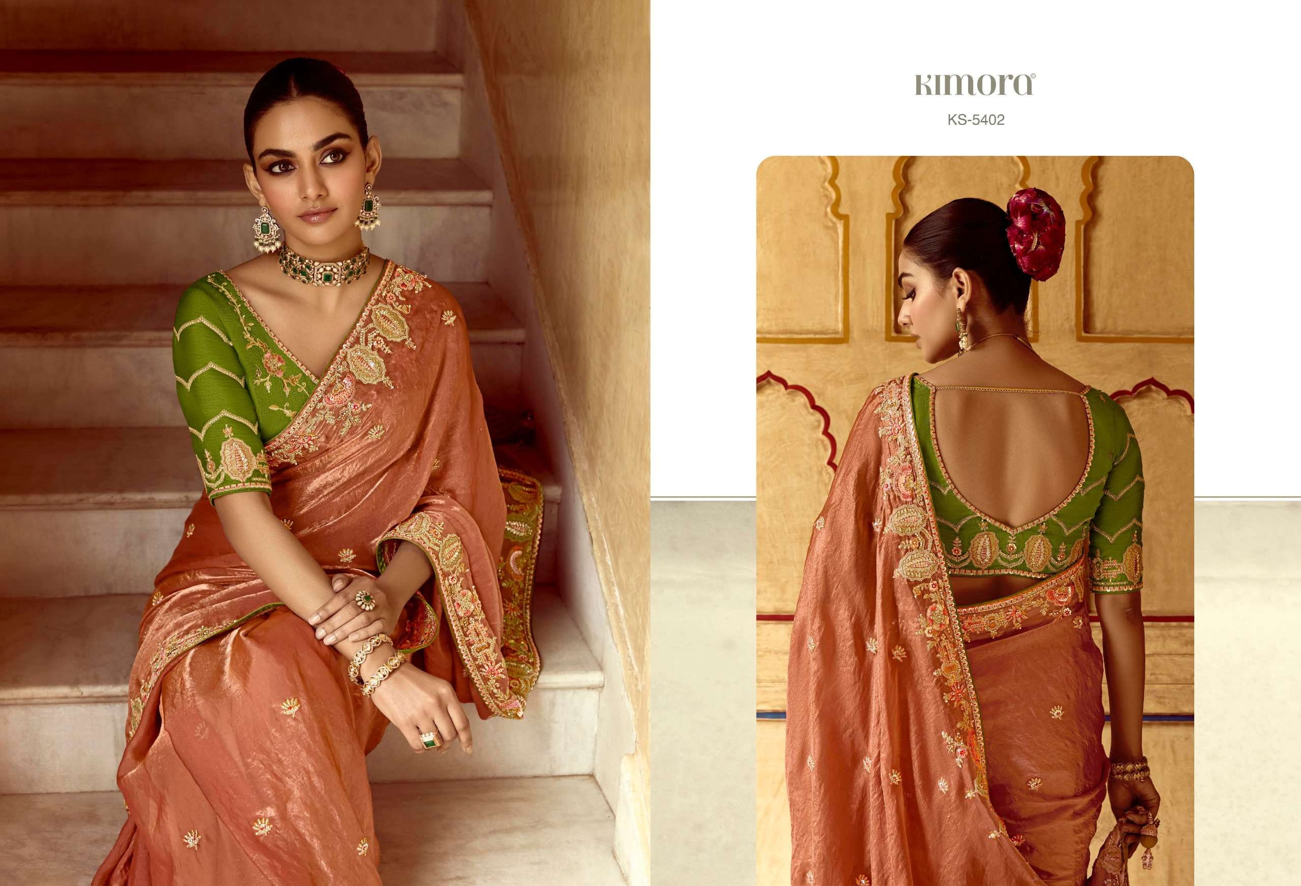 KIMORA PRESENTS PANKHUDI WEDDING STYLE FANCY FEBRICS SAREE CATALOG WHOLESALER AND EXPORTER 
