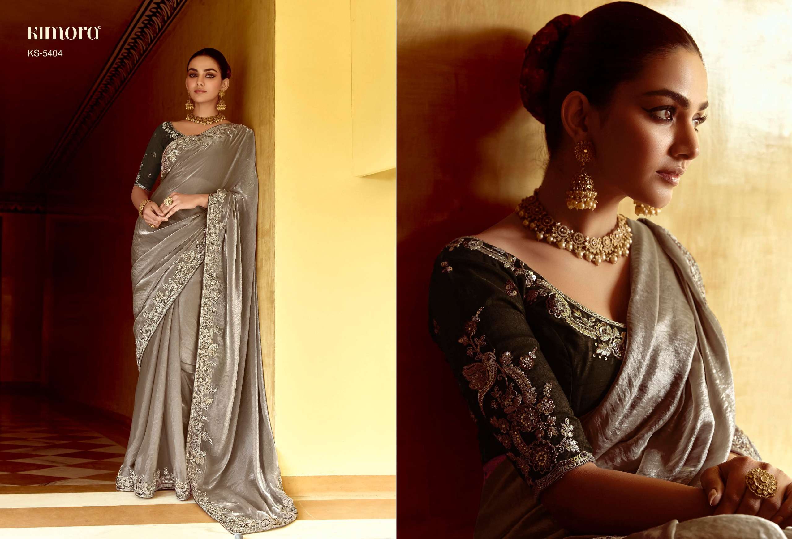KIMORA PRESENTS PANKHUDI WEDDING STYLE FANCY FEBRICS SAREE CATALOG WHOLESALER AND EXPORTER 