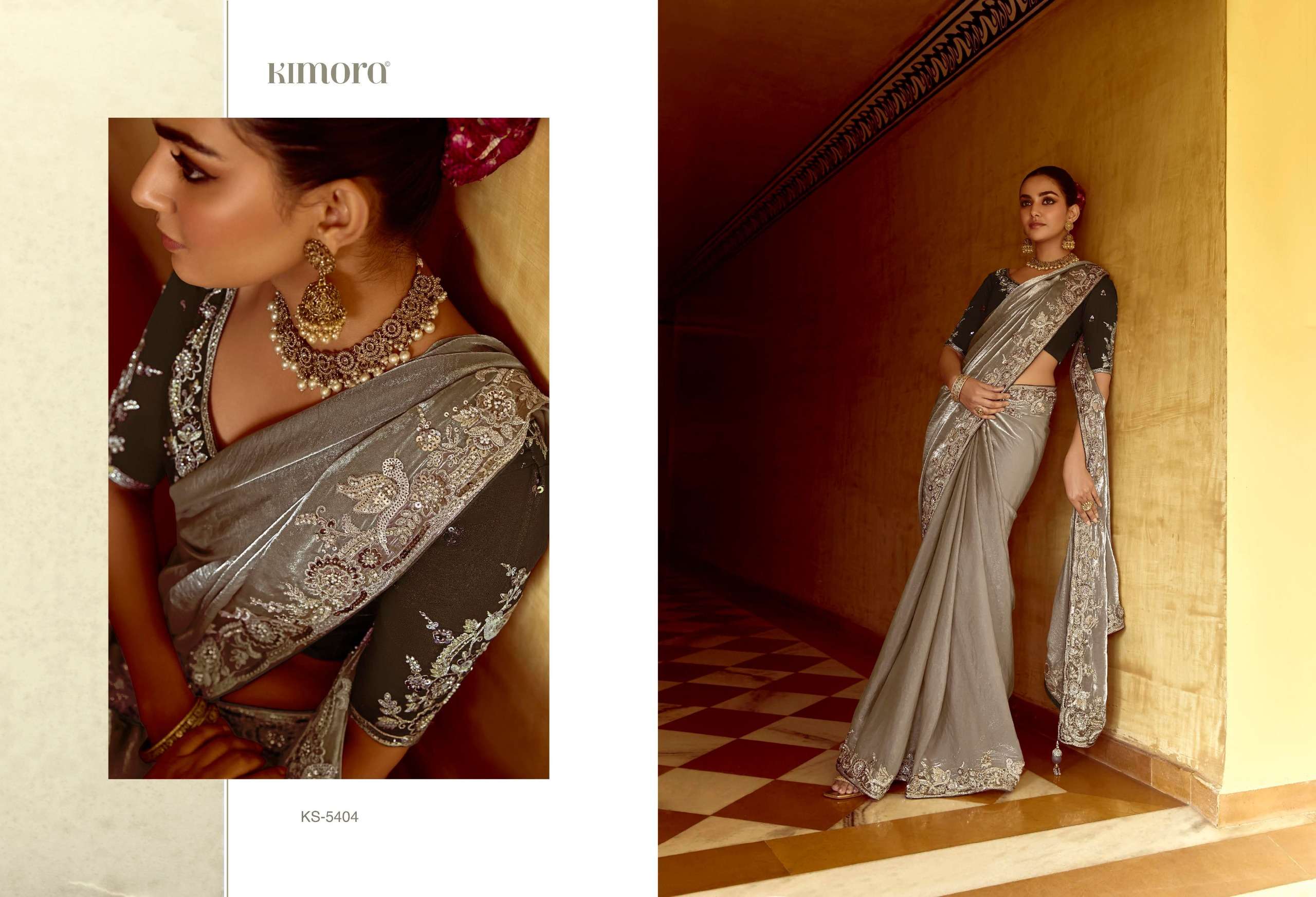 KIMORA PRESENTS PANKHUDI WEDDING STYLE FANCY FEBRICS SAREE CATALOG WHOLESALER AND EXPORTER 