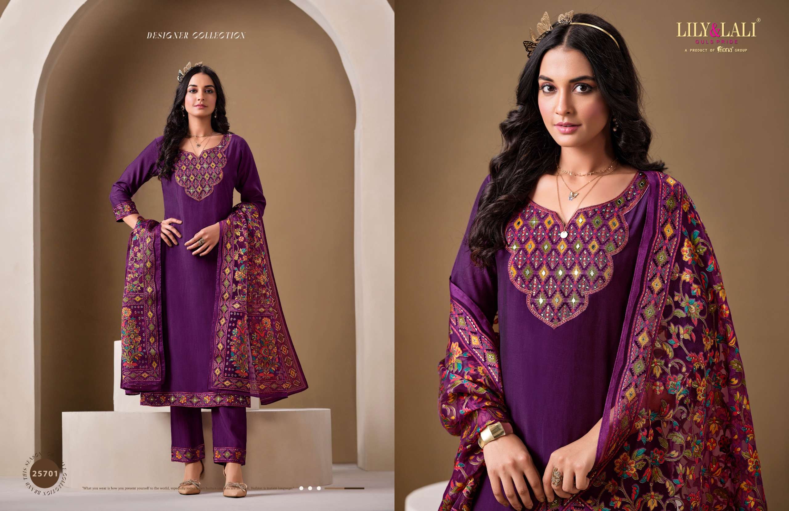 LILY & LALI PRESENTS BRASSO ROMAN SILK FANCY KURTIS CATALOG WHOLESALER AND EXPORTER IN SURAT