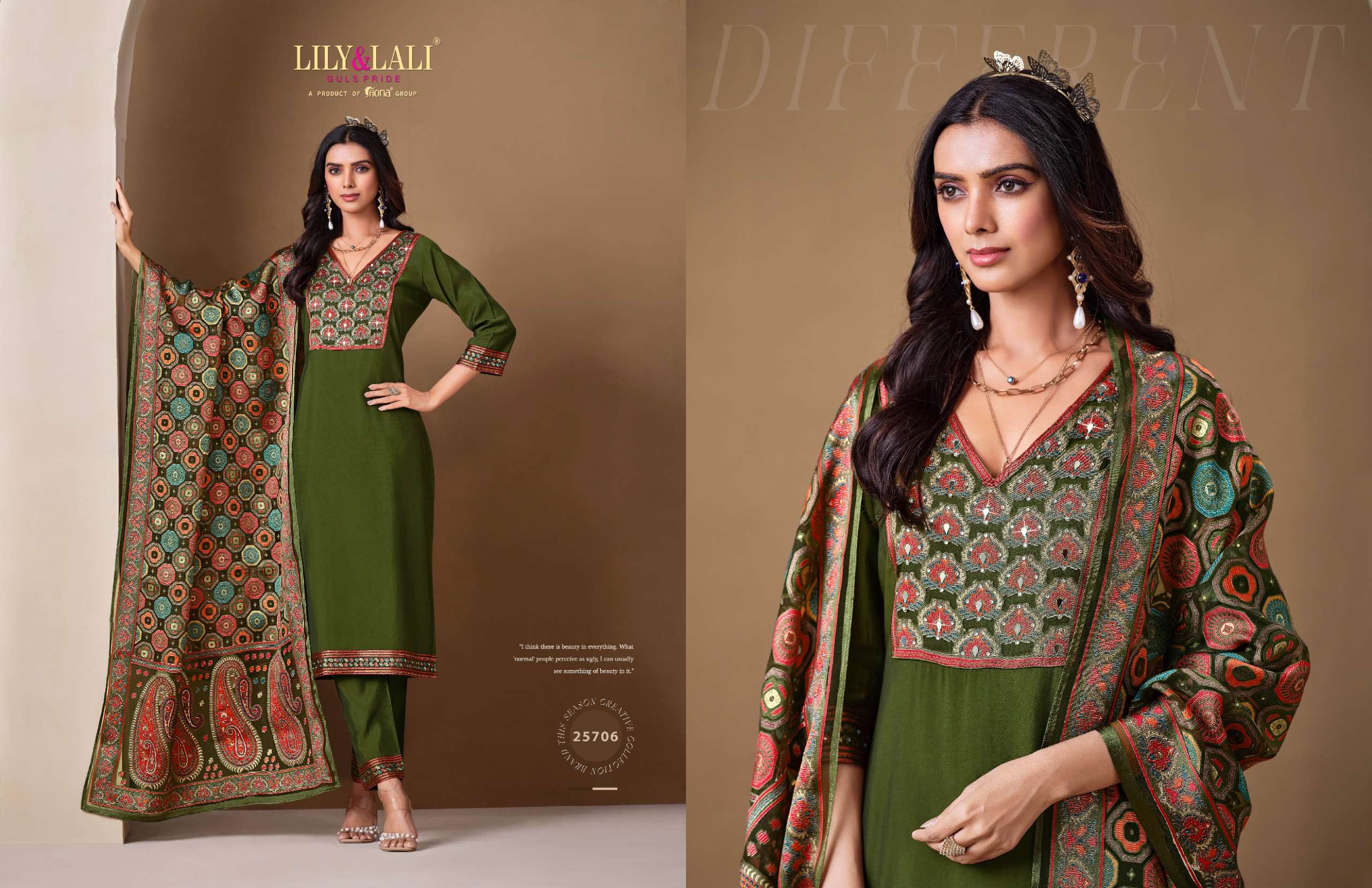 LILY & LALI PRESENTS BRASSO ROMAN SILK FANCY KURTIS CATALOG WHOLESALER AND EXPORTER IN SURAT