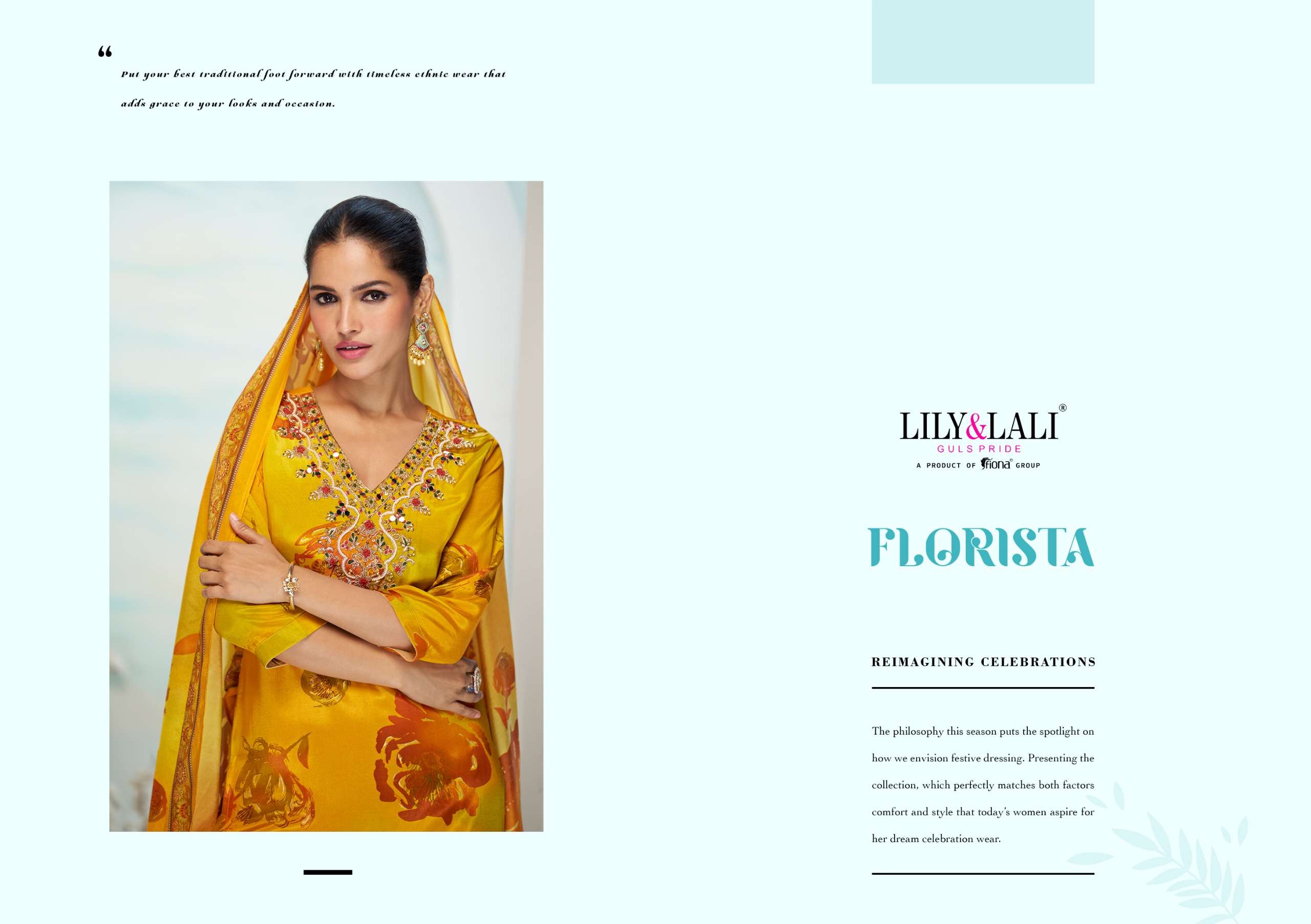 LILY & LALI PRESENTS FLORISTA VISCOSE FANCY KURTIS CATALOG WHOLESALER AND EXPORTER IN SURAT