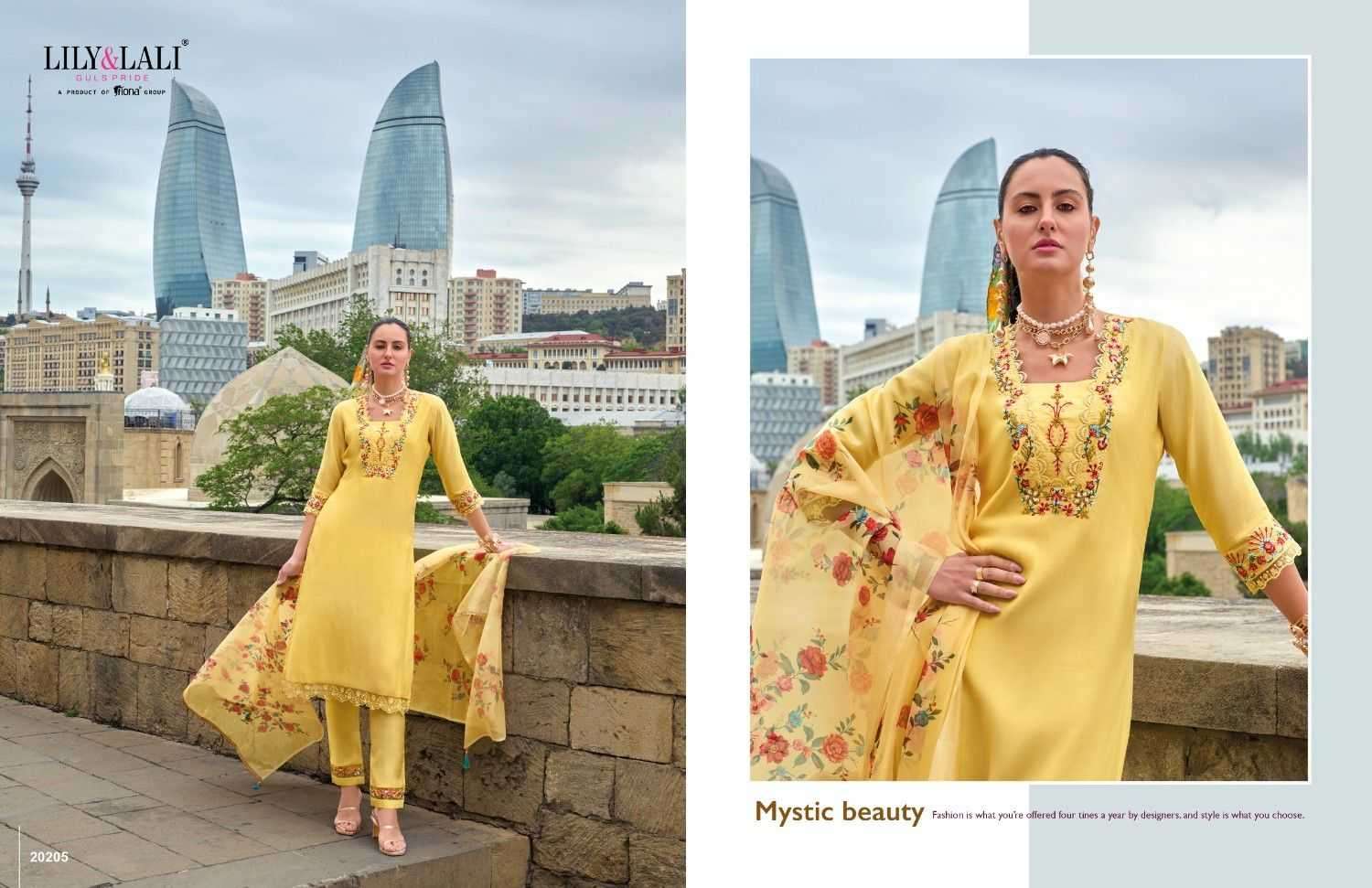 LILY & LALI PRESENTS MAHRA VISCOSE FANCY KURTIS CATALOG WHOLESALER AND EXPORTER IN SURAT