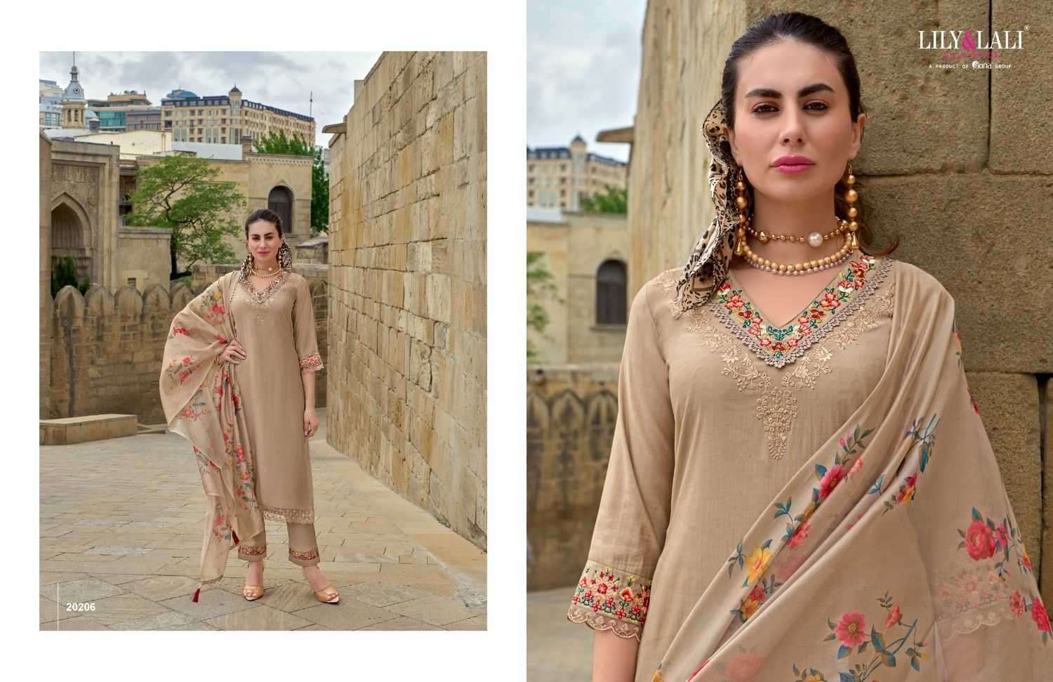 LILY & LALI PRESENTS MAHRA VISCOSE FANCY KURTIS CATALOG WHOLESALER AND EXPORTER IN SURAT