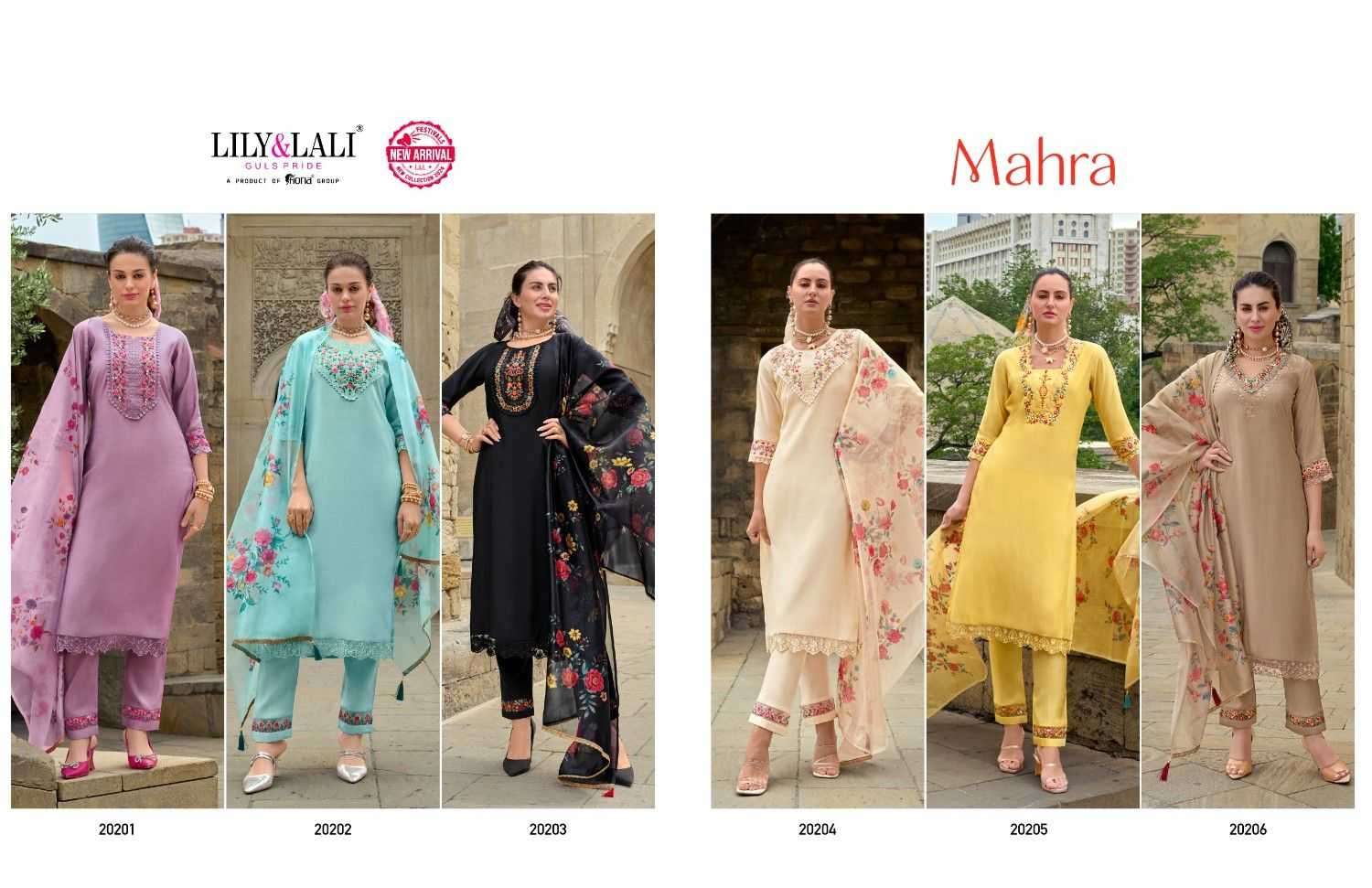 LILY & LALI PRESENTS MAHRA VISCOSE FANCY KURTIS CATALOG WHOLESALER AND EXPORTER IN SURAT
