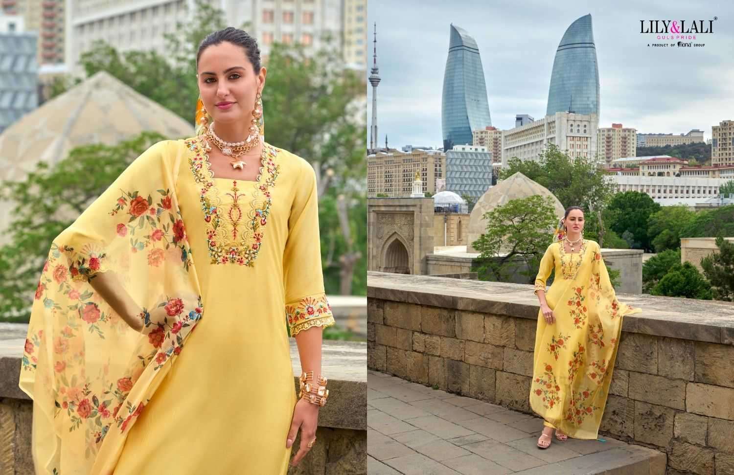 LILY & LALI PRESENTS MAHRA VISCOSE FANCY KURTIS CATALOG WHOLESALER AND EXPORTER IN SURAT