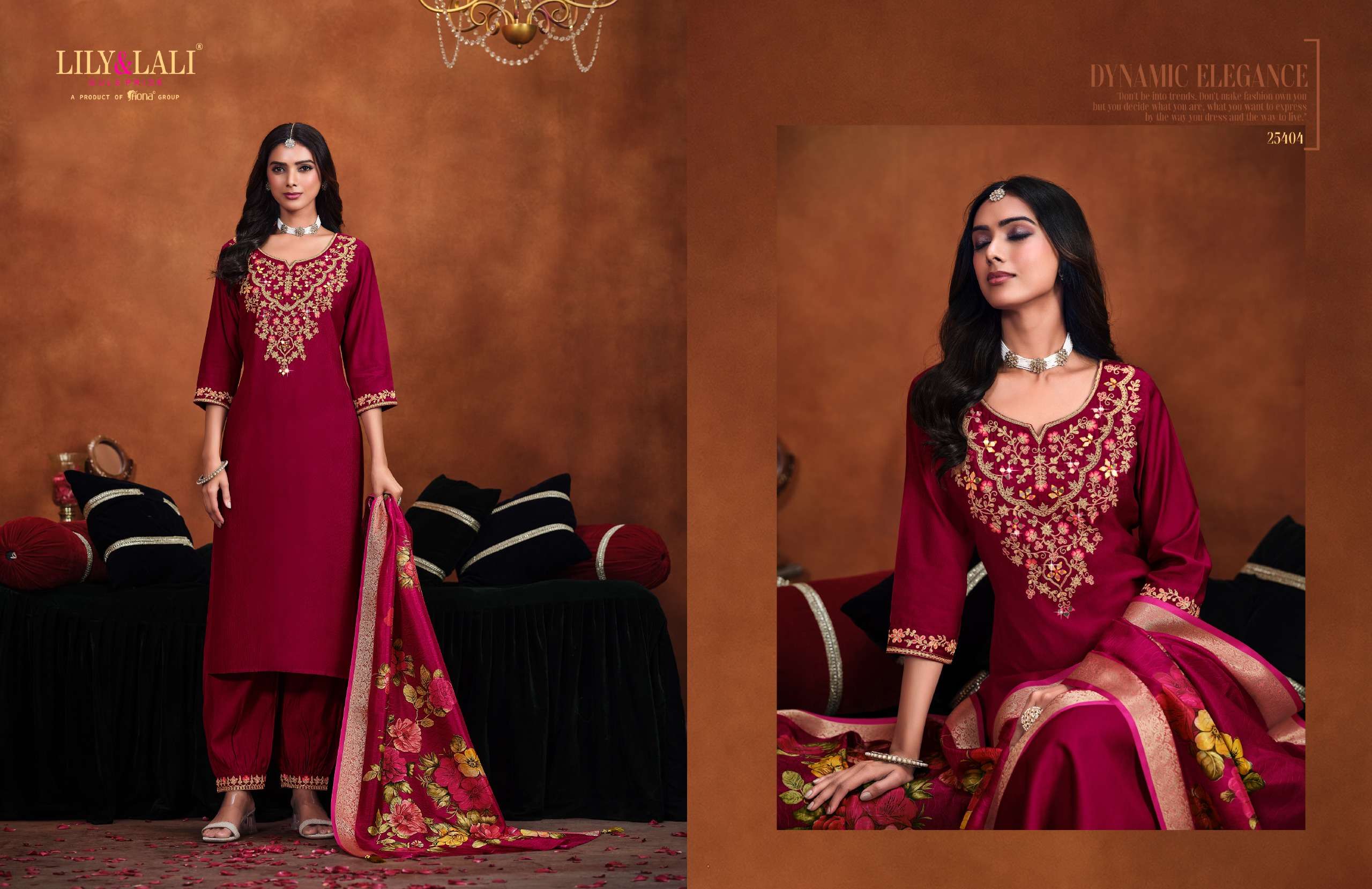 LILY & LALI PRESENTS MIRROR VISCOSE FANCY KURTIS CATALOG WHOLESALER AND EXPORTER IN SURAT