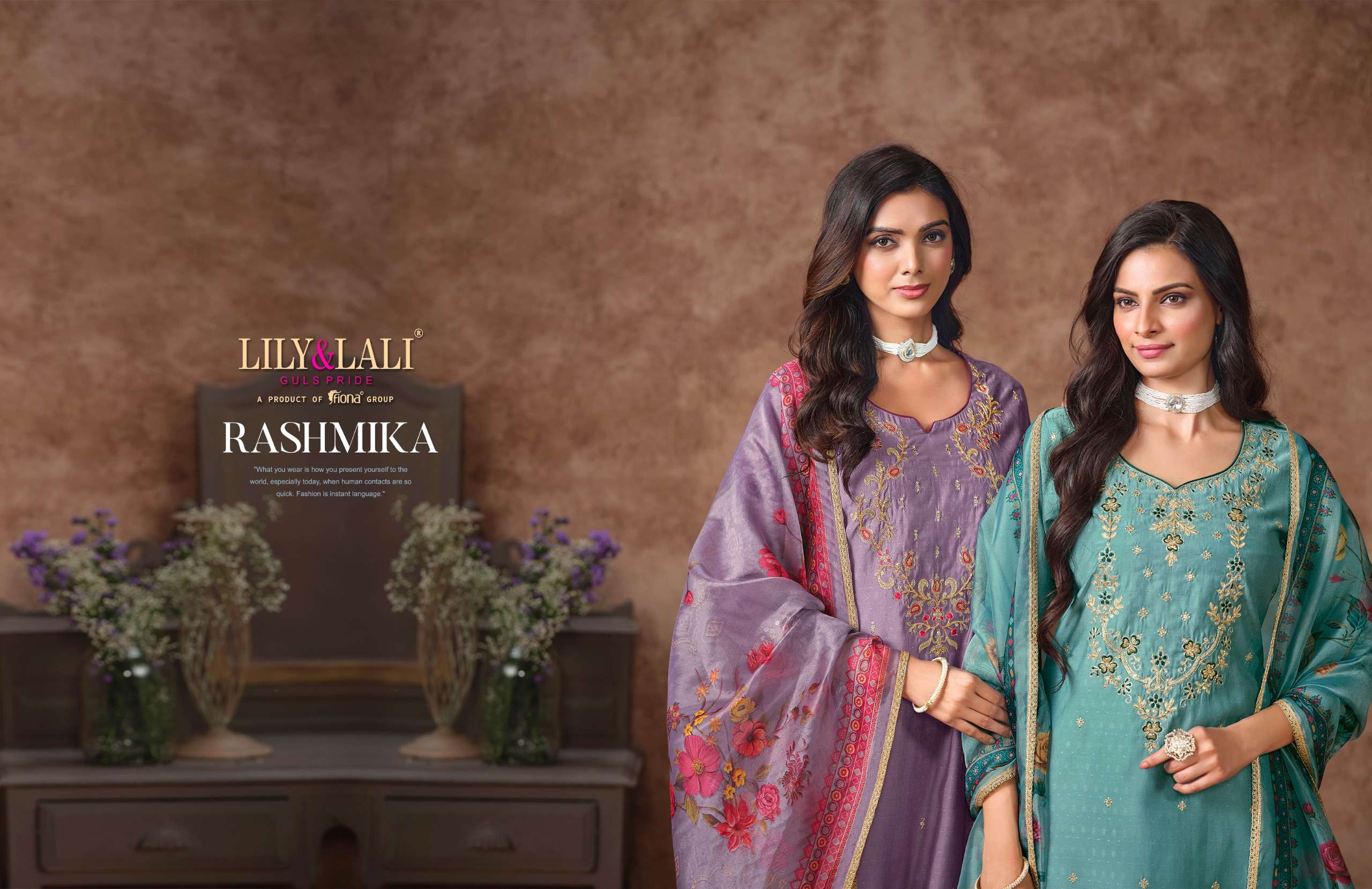 LILY & LALI PRESENTS RASHMIKA VISCOSE FANCY KURTIS CATALOG WHOLESALER AND EXPORTER IN SURAT