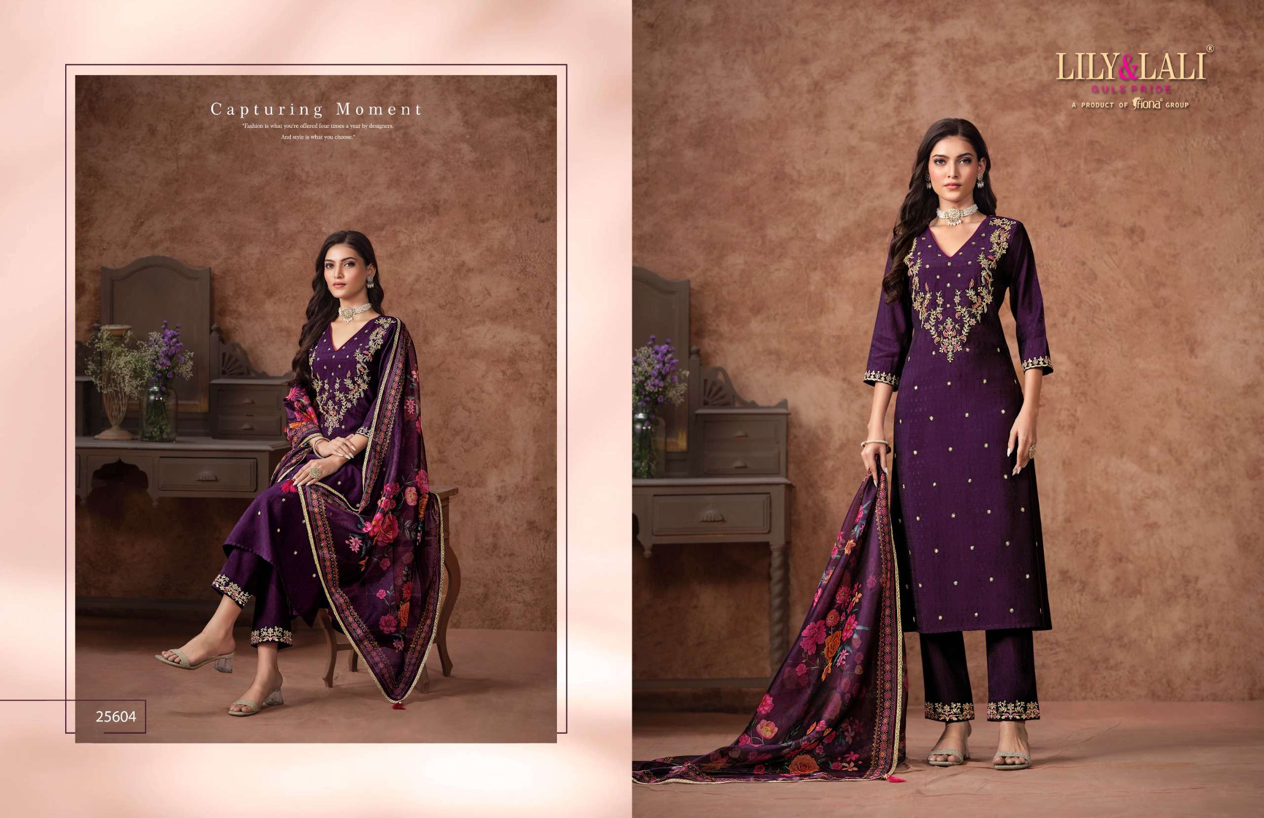 LILY & LALI PRESENTS RASHMIKA VISCOSE FANCY KURTIS CATALOG WHOLESALER AND EXPORTER IN SURAT