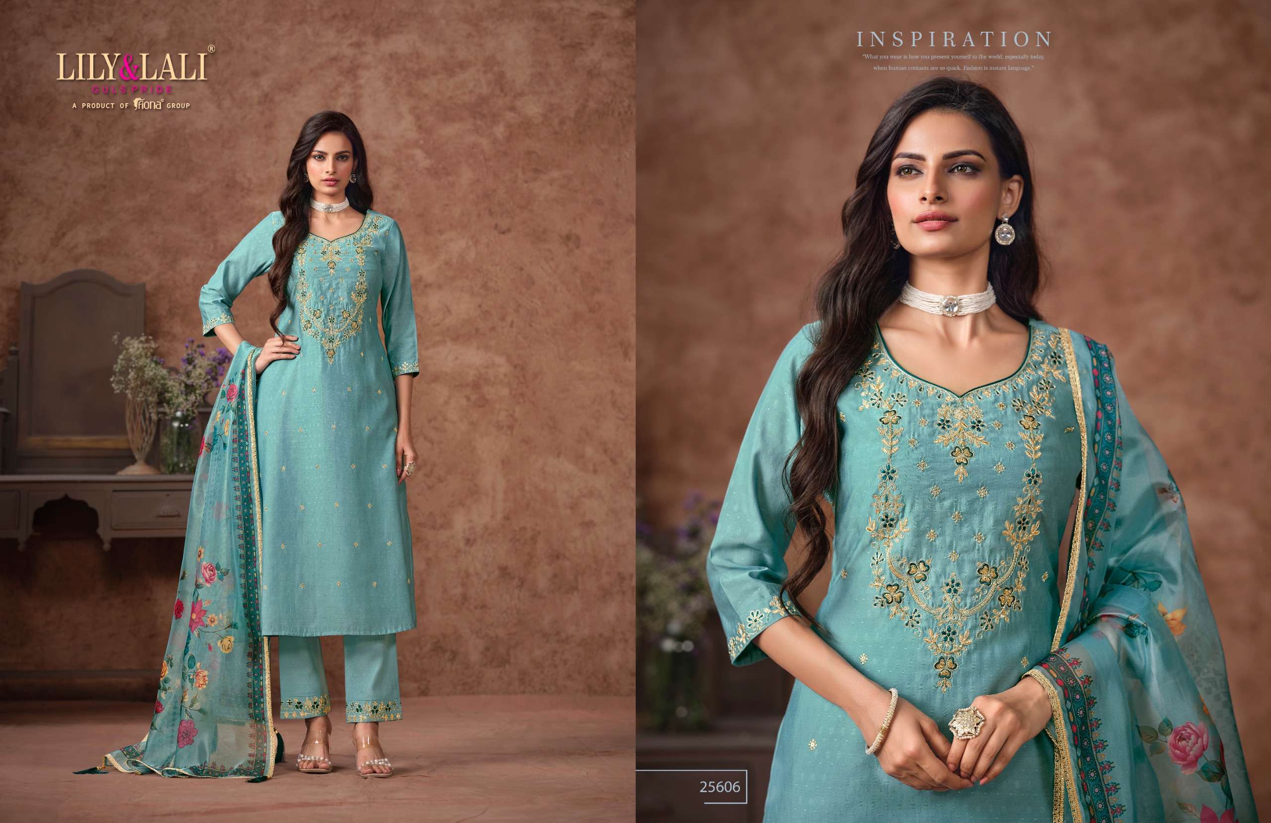 LILY & LALI PRESENTS RASHMIKA VISCOSE FANCY KURTIS CATALOG WHOLESALER AND EXPORTER IN SURAT