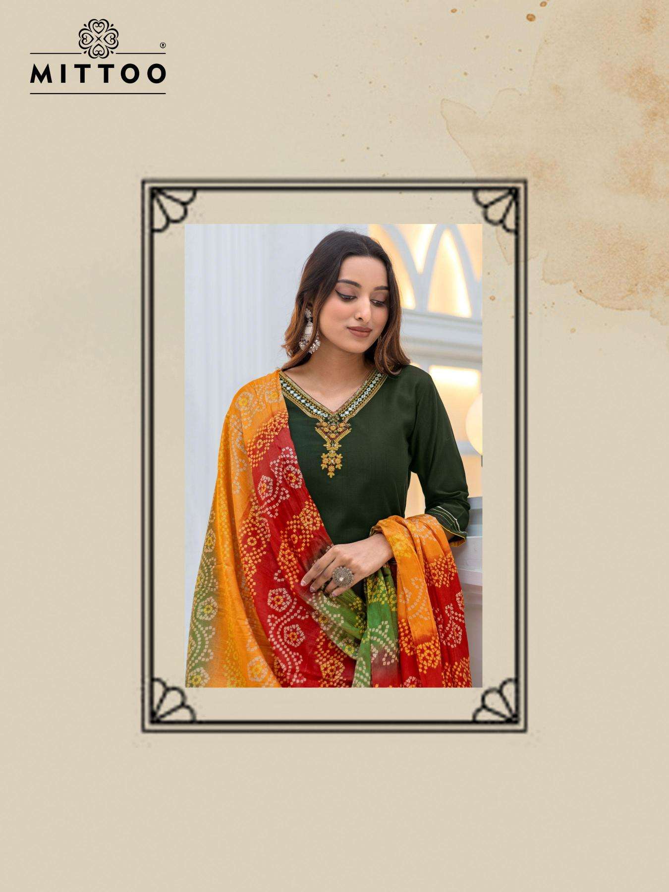 mittoo presents nitika vetican fully stitch daily wear kurtis catalog wholesaler and exporte in surat