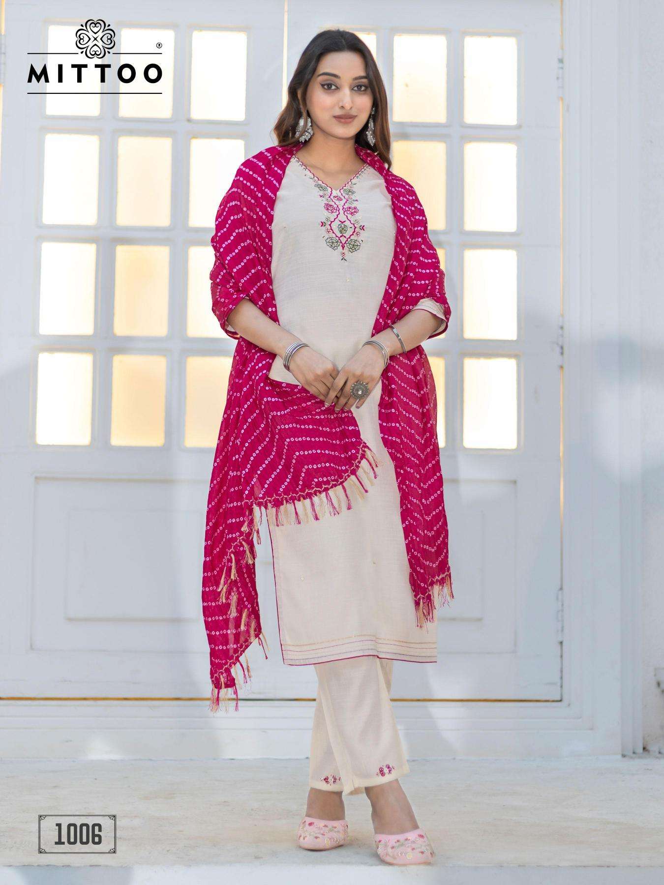 mittoo presents nitika vetican fully stitch daily wear kurtis catalog wholesaler and exporte in surat