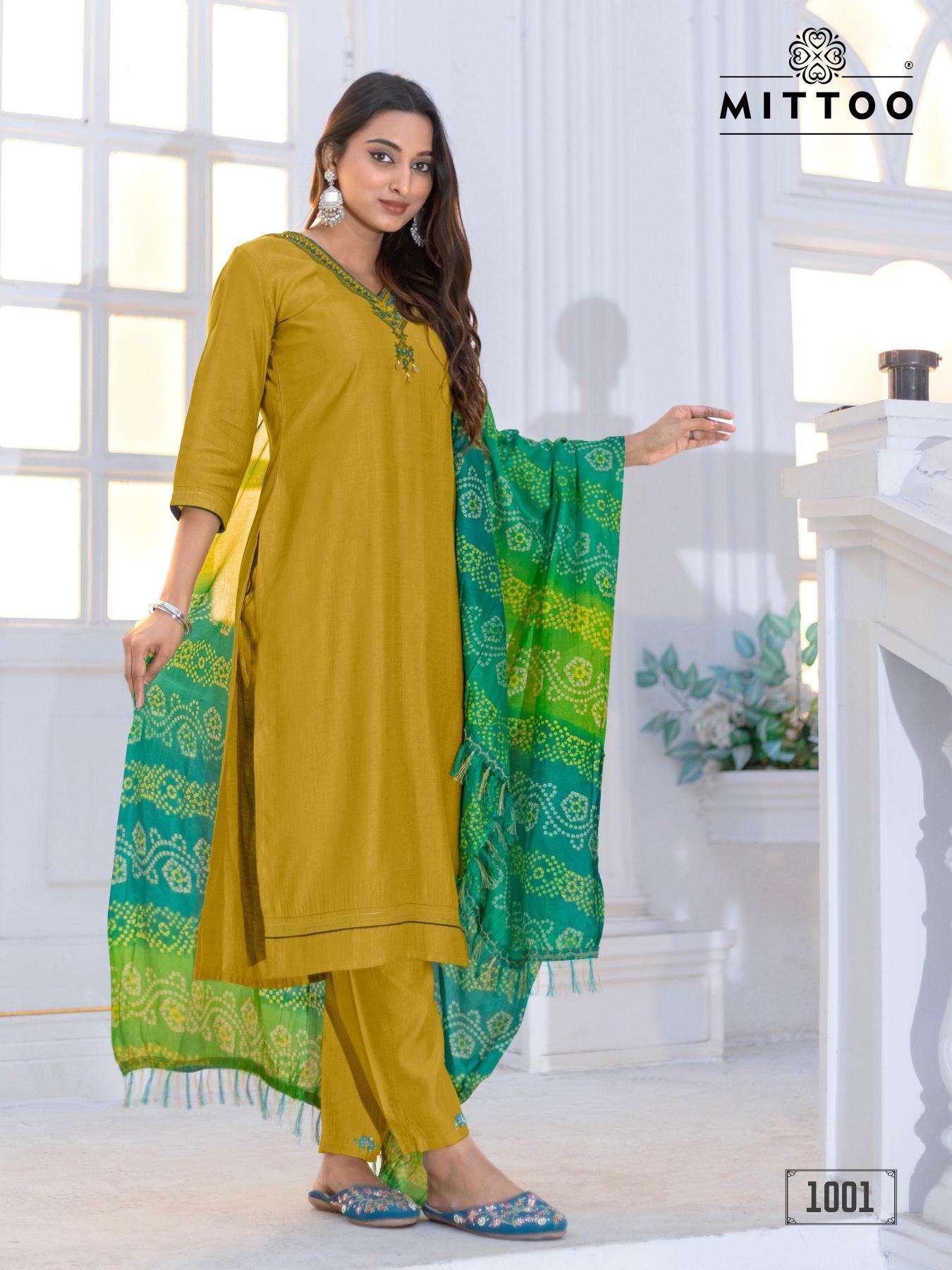 mittoo presents nitika vetican fully stitch daily wear kurtis catalog wholesaler and exporte in surat