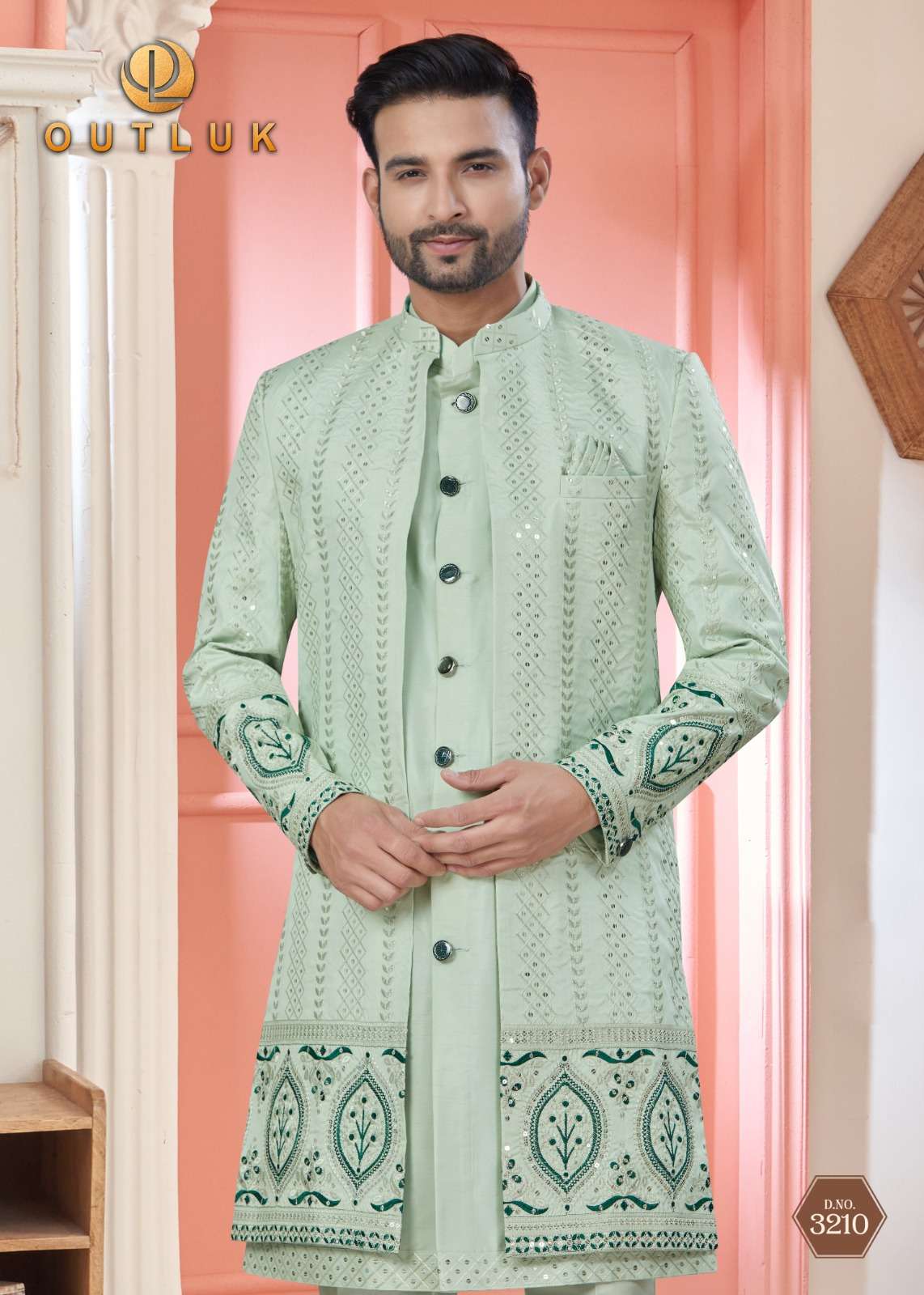 OUTLUK PRESENTS WEDDING COLLECTION VOL-32 FANCY INDO WESTURN CATALOG WHOLESALER AND EXPORTER IN SURAT