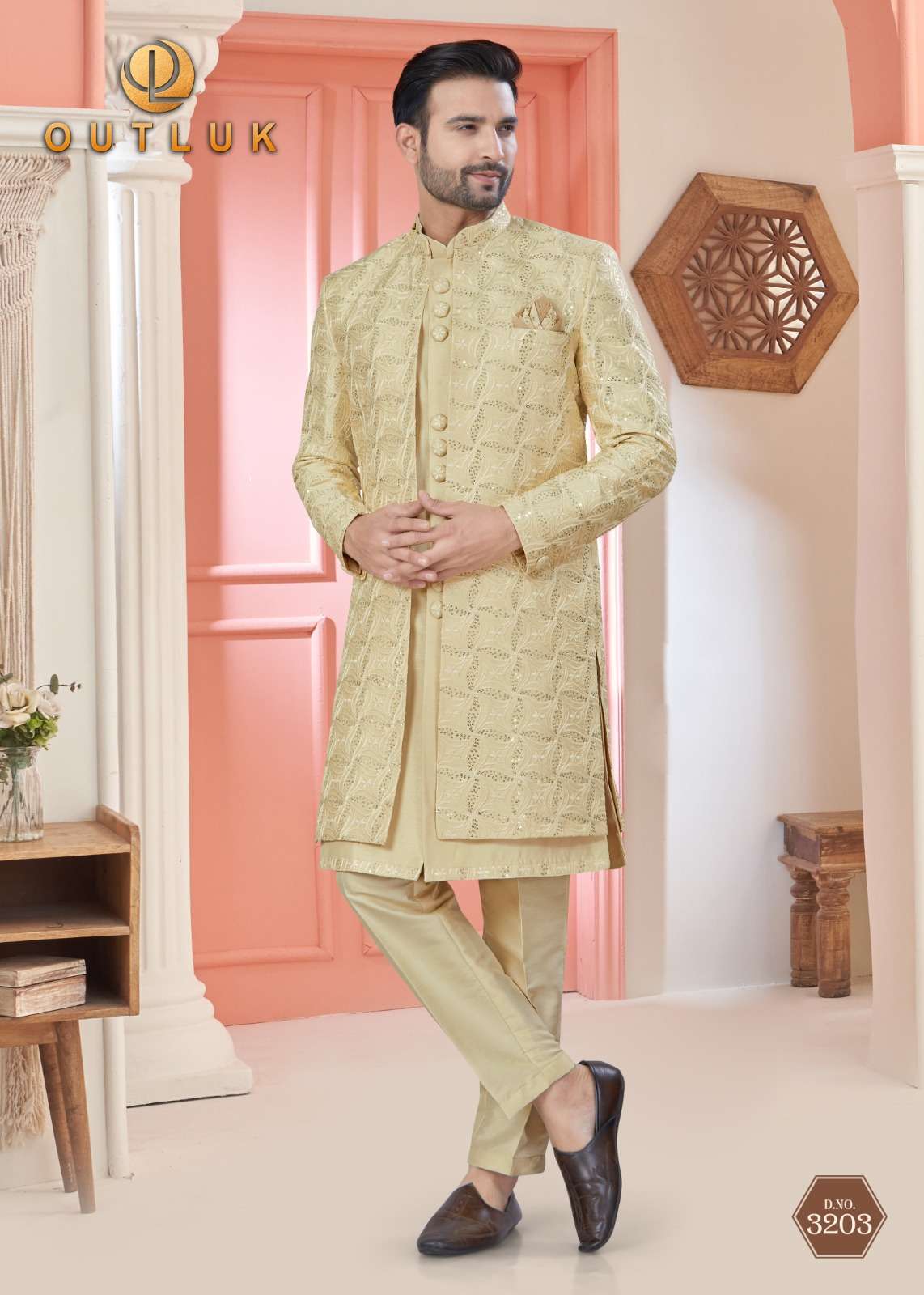 OUTLUK PRESENTS WEDDING COLLECTION VOL-32 FANCY INDO WESTURN CATALOG WHOLESALER AND EXPORTER IN SURAT