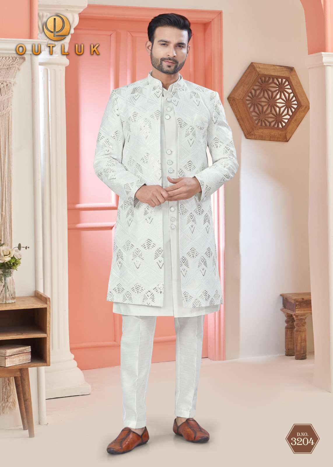 OUTLUK PRESENTS WEDDING COLLECTION VOL-32 FANCY INDO WESTURN CATALOG WHOLESALER AND EXPORTER IN SURAT