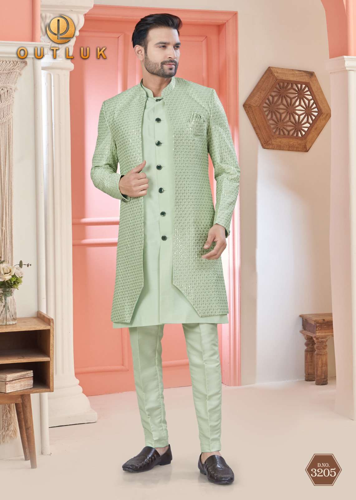 OUTLUK PRESENTS WEDDING COLLECTION VOL-32 FANCY INDO WESTURN CATALOG WHOLESALER AND EXPORTER IN SURAT