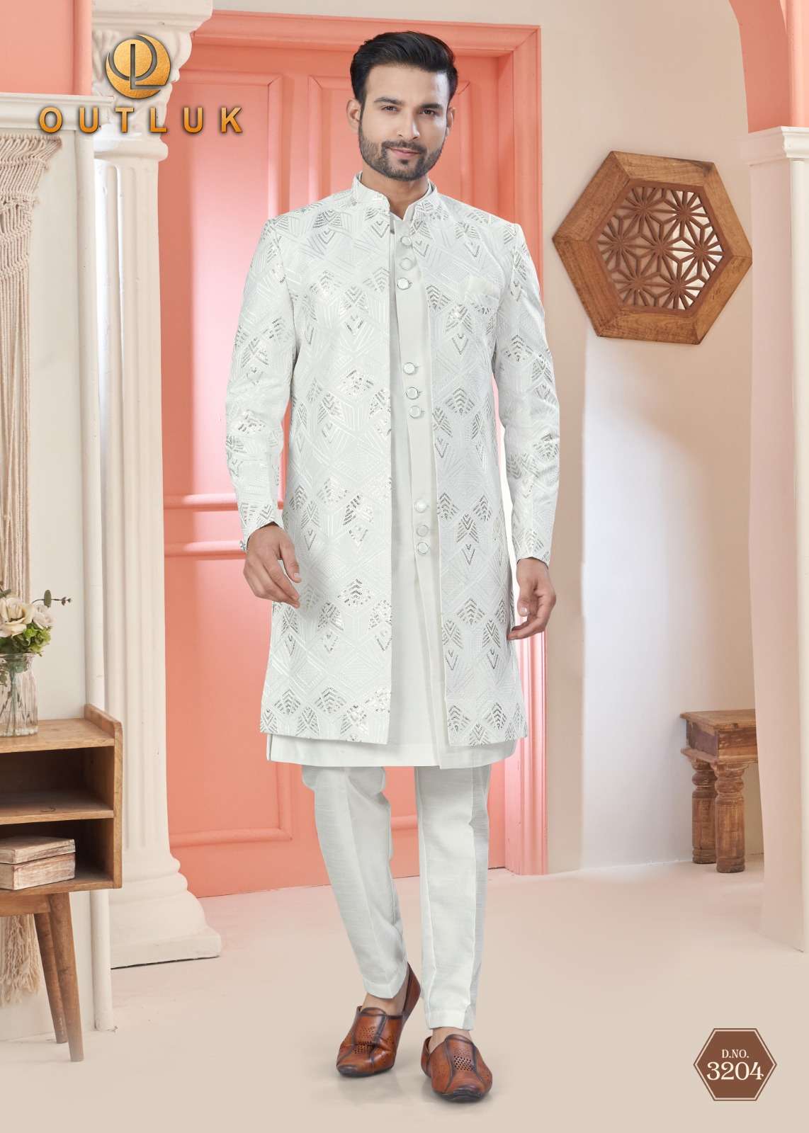 OUTLUK PRESENTS WEDDING COLLECTION VOL-32 FANCY INDO WESTURN CATALOG WHOLESALER AND EXPORTER IN SURAT