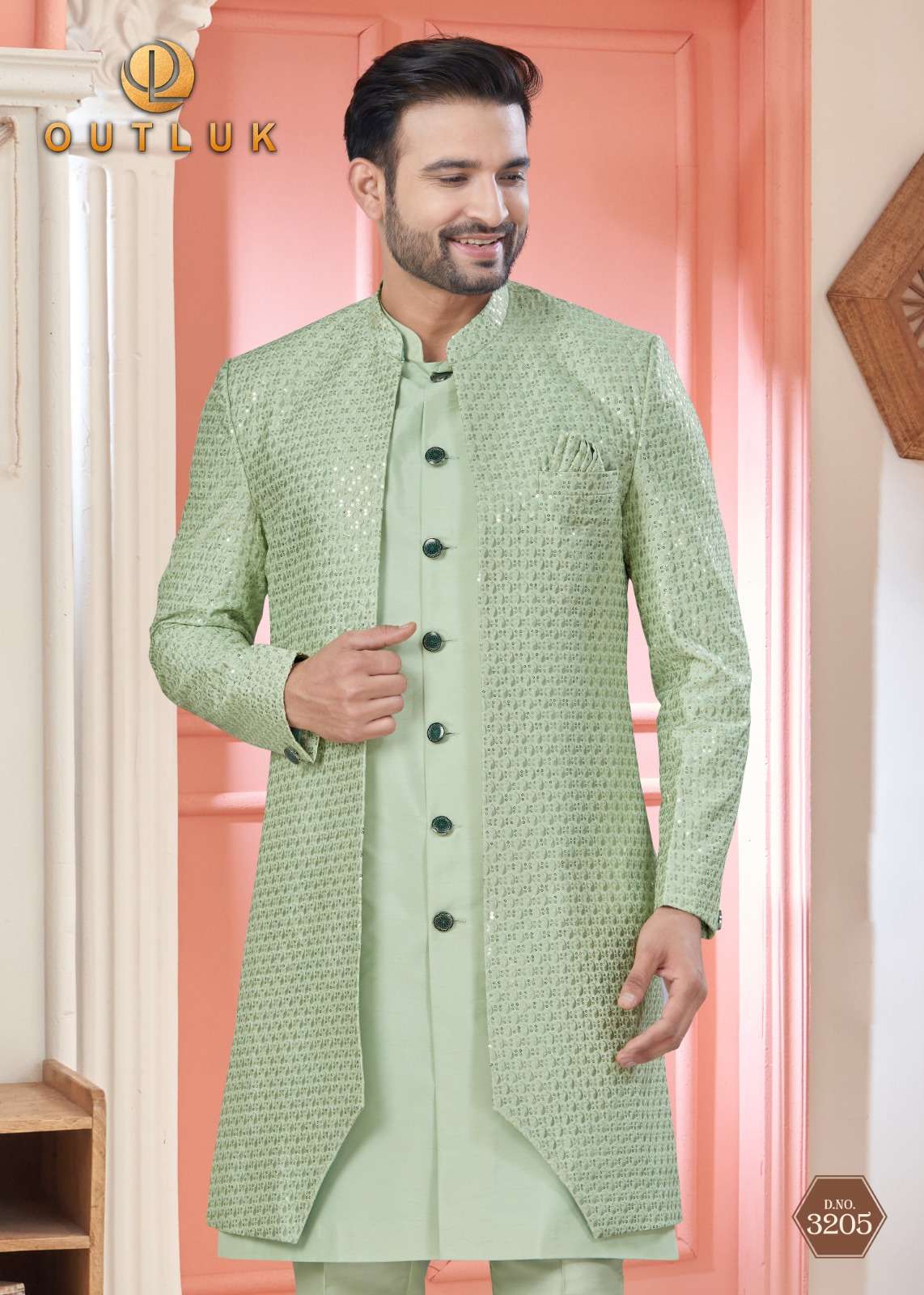 OUTLUK PRESENTS WEDDING COLLECTION VOL-32 FANCY INDO WESTURN CATALOG WHOLESALER AND EXPORTER IN SURAT