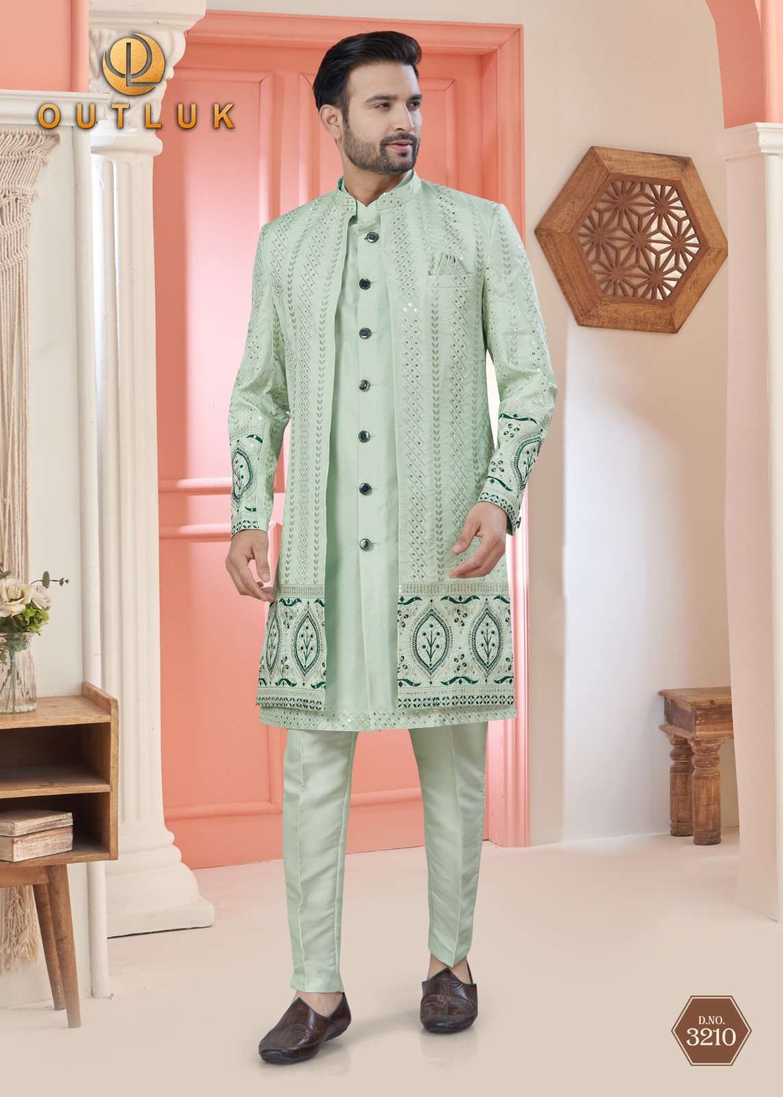 OUTLUK PRESENTS WEDDING COLLECTION VOL-32 FANCY INDO WESTURN CATALOG WHOLESALER AND EXPORTER IN SURAT