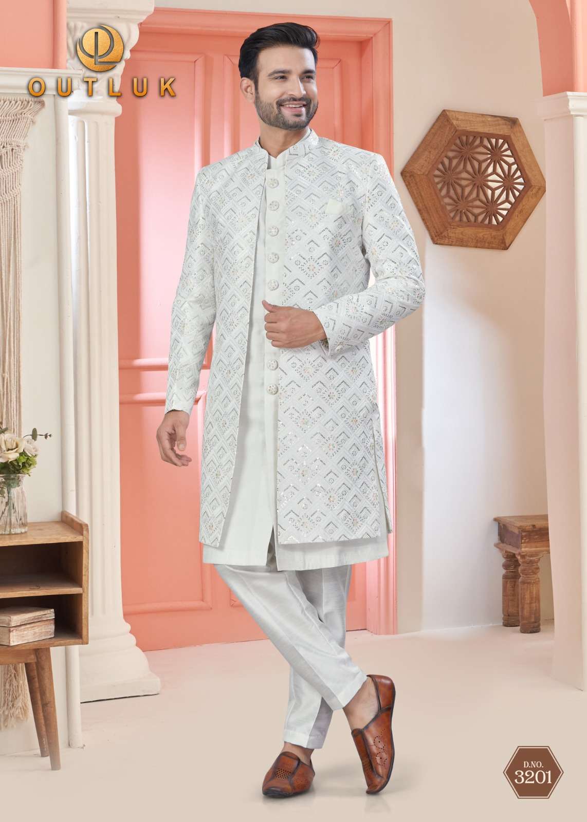 OUTLUK PRESENTS WEDDING COLLECTION VOL-32 FANCY INDO WESTURN CATALOG WHOLESALER AND EXPORTER IN SURAT
