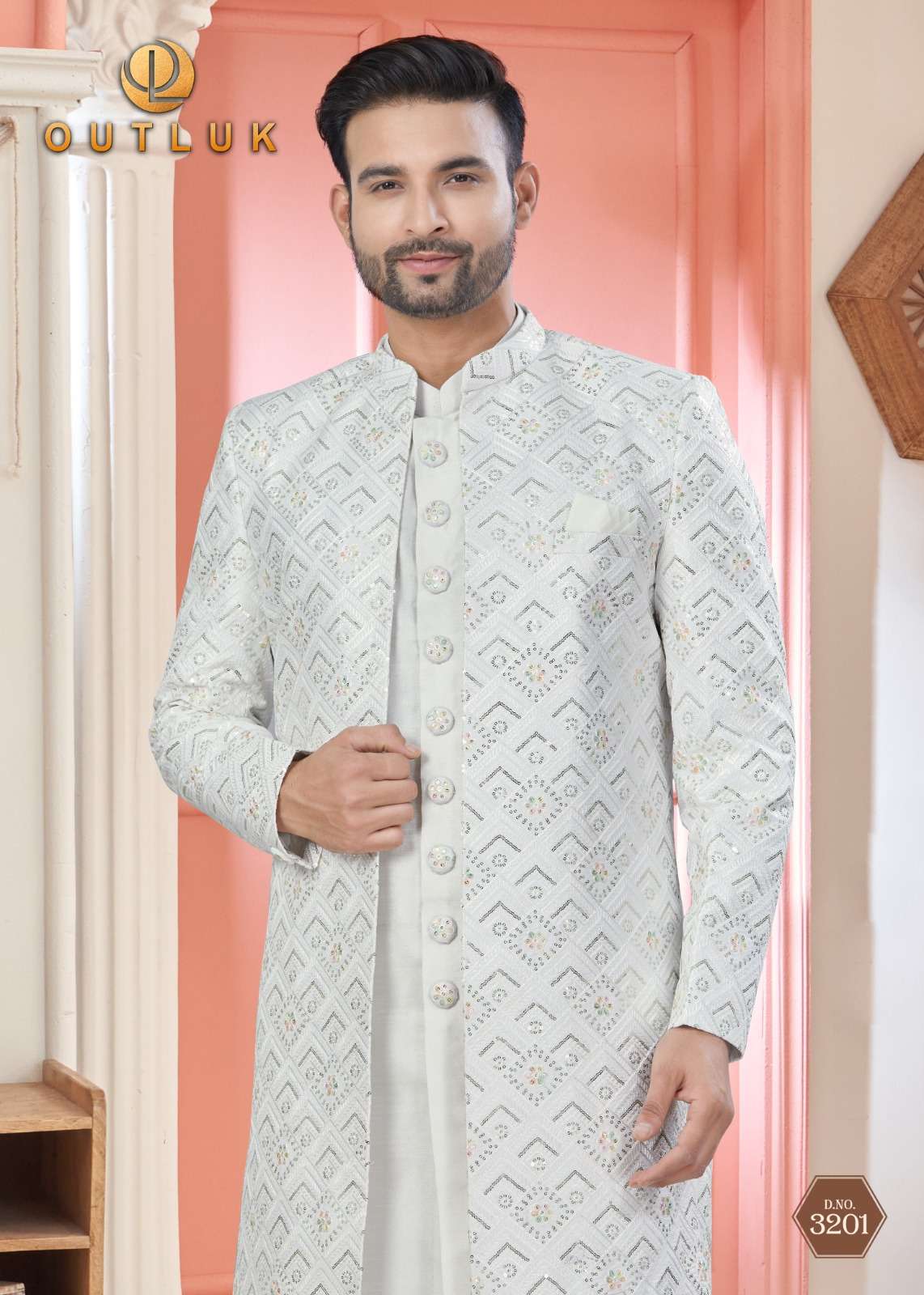 OUTLUK PRESENTS WEDDING COLLECTION VOL-32 FANCY INDO WESTURN CATALOG WHOLESALER AND EXPORTER IN SURAT