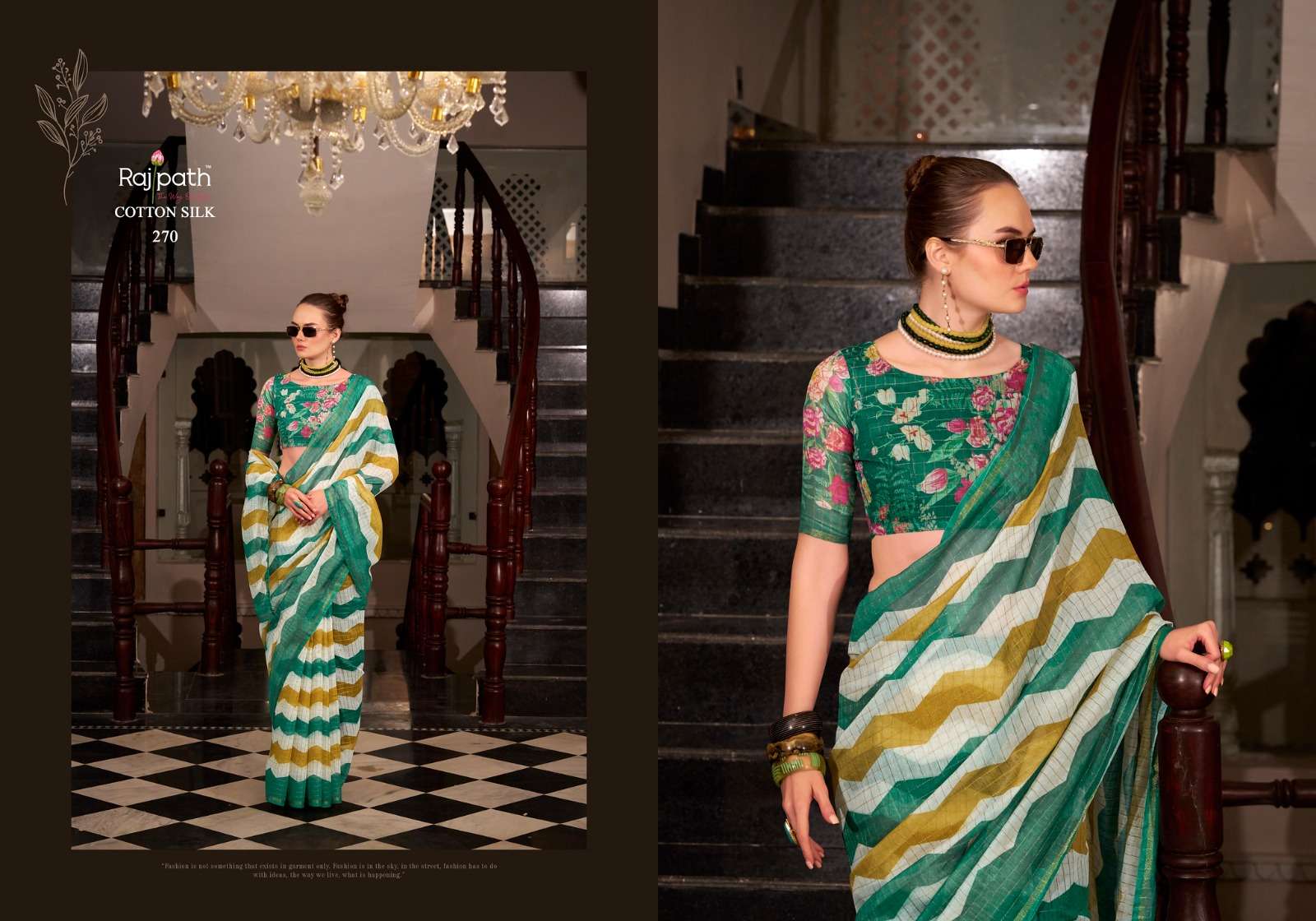 Rajpath Presents Rang De Basanti Linen Cotton Silk Stylish Look Saree Catalog Wholesaler And Exporter 