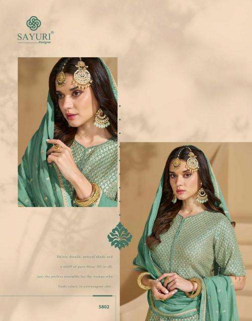 sayuri designer presents madhubala georgette readymade skirt pant with dupatta catalog wholesaler and exporter 