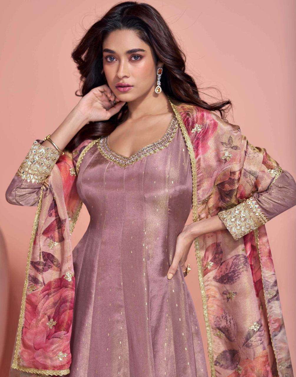 sayuri designer presents sikha fully stitch designer gown festivals catalog wholesaler and exporter in surat