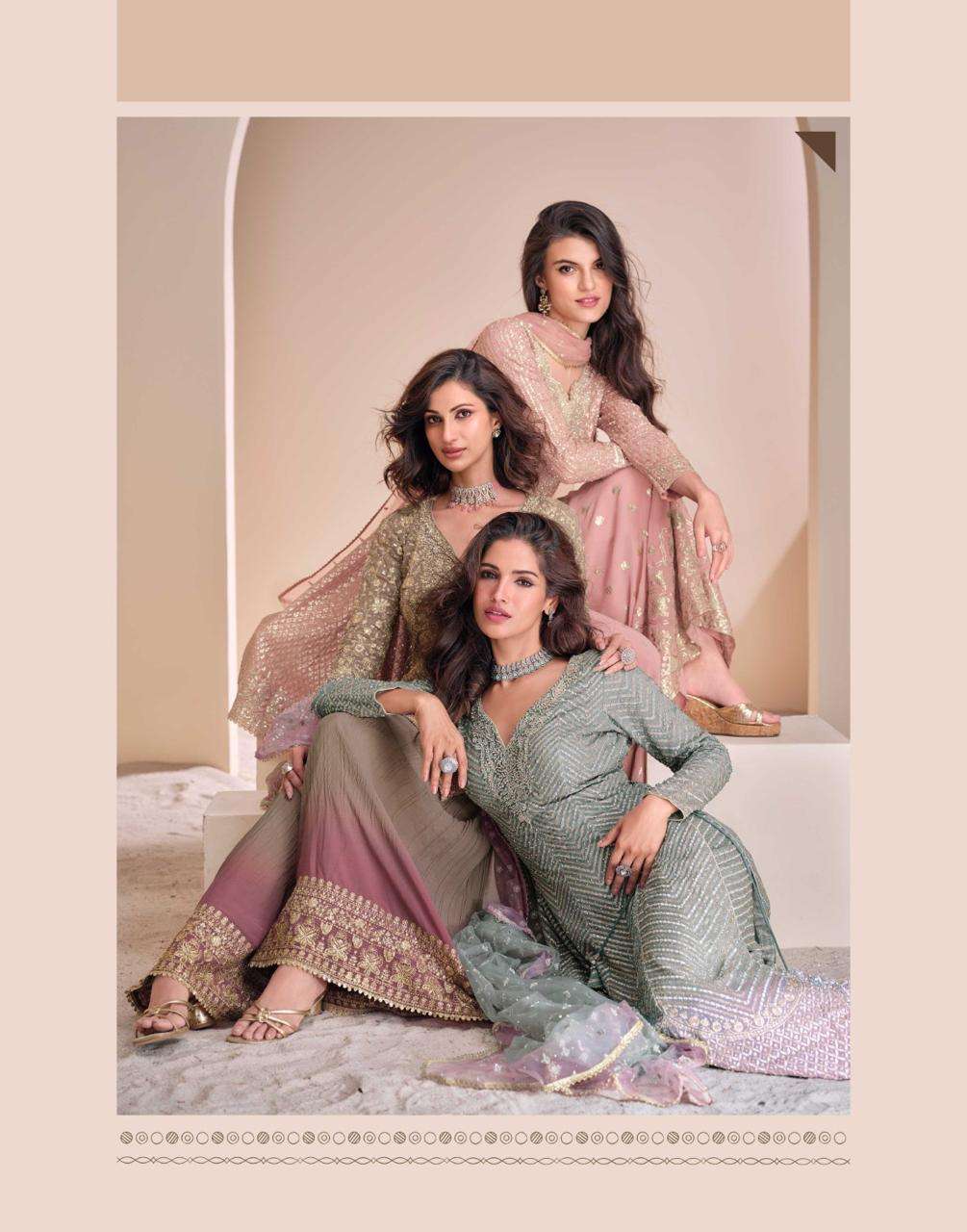 SAYURI PRESENTS AAYNA FANCY SALWAR SUITS CATALOG WHOLESALER AND EXPORTER 