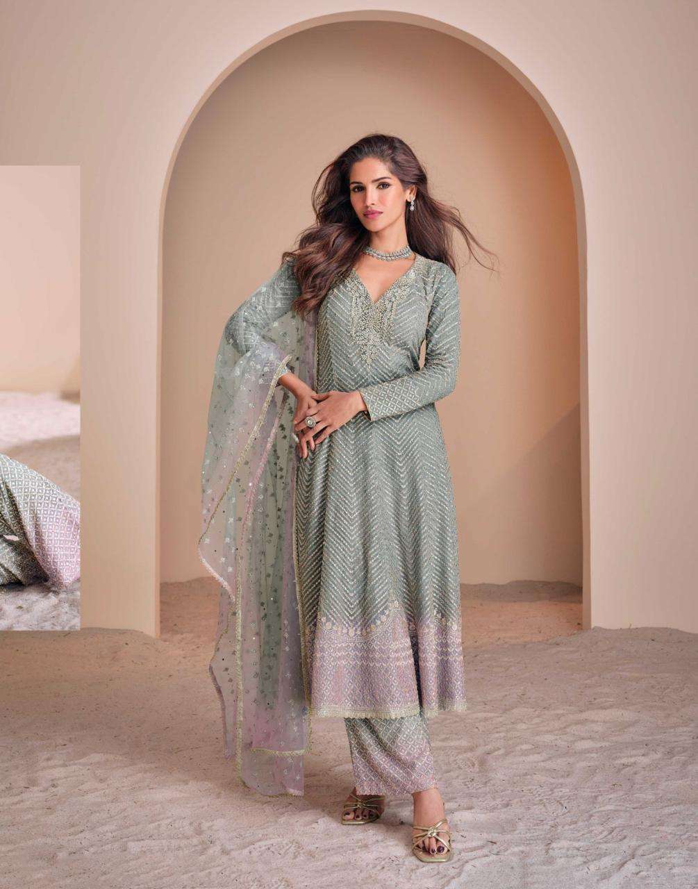 SAYURI PRESENTS AAYNA FANCY SALWAR SUITS CATALOG WHOLESALER AND EXPORTER 