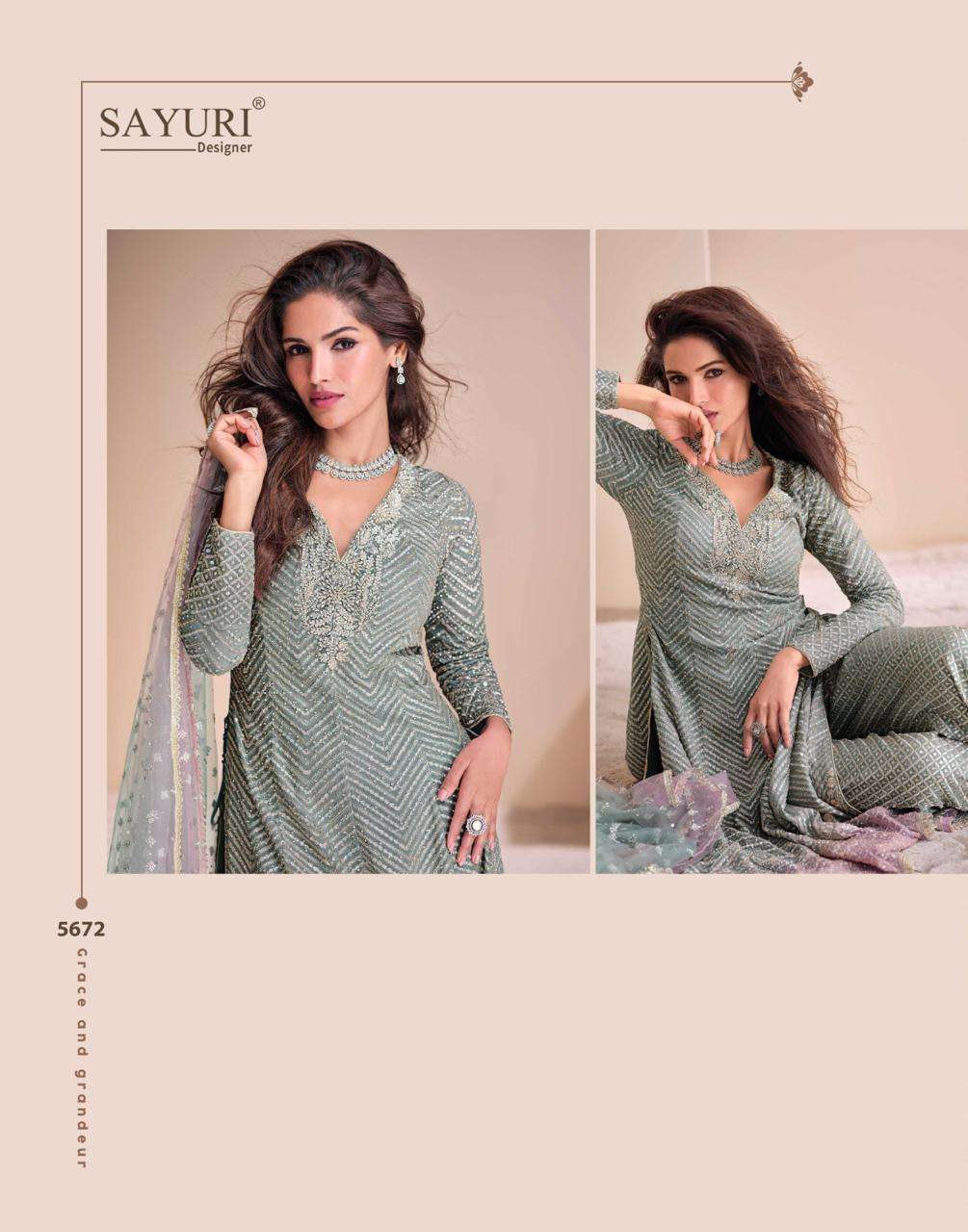 SAYURI PRESENTS AAYNA FANCY SALWAR SUITS CATALOG WHOLESALER AND EXPORTER 