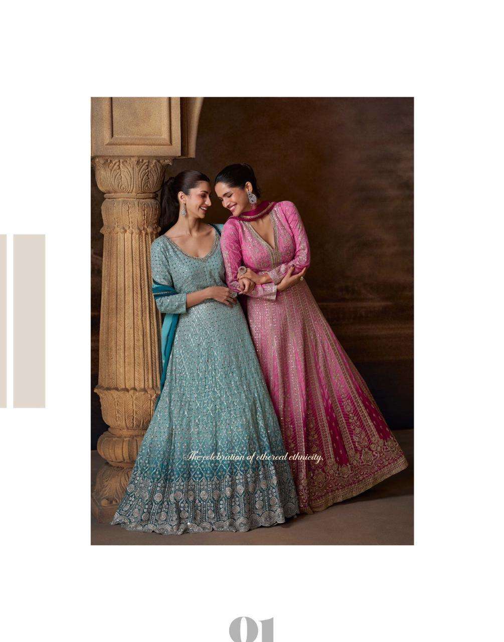 SAYURI PRESENTS AVNI DESIGNER GOWN CATALOG WHOLESALER AND EXPORTER 