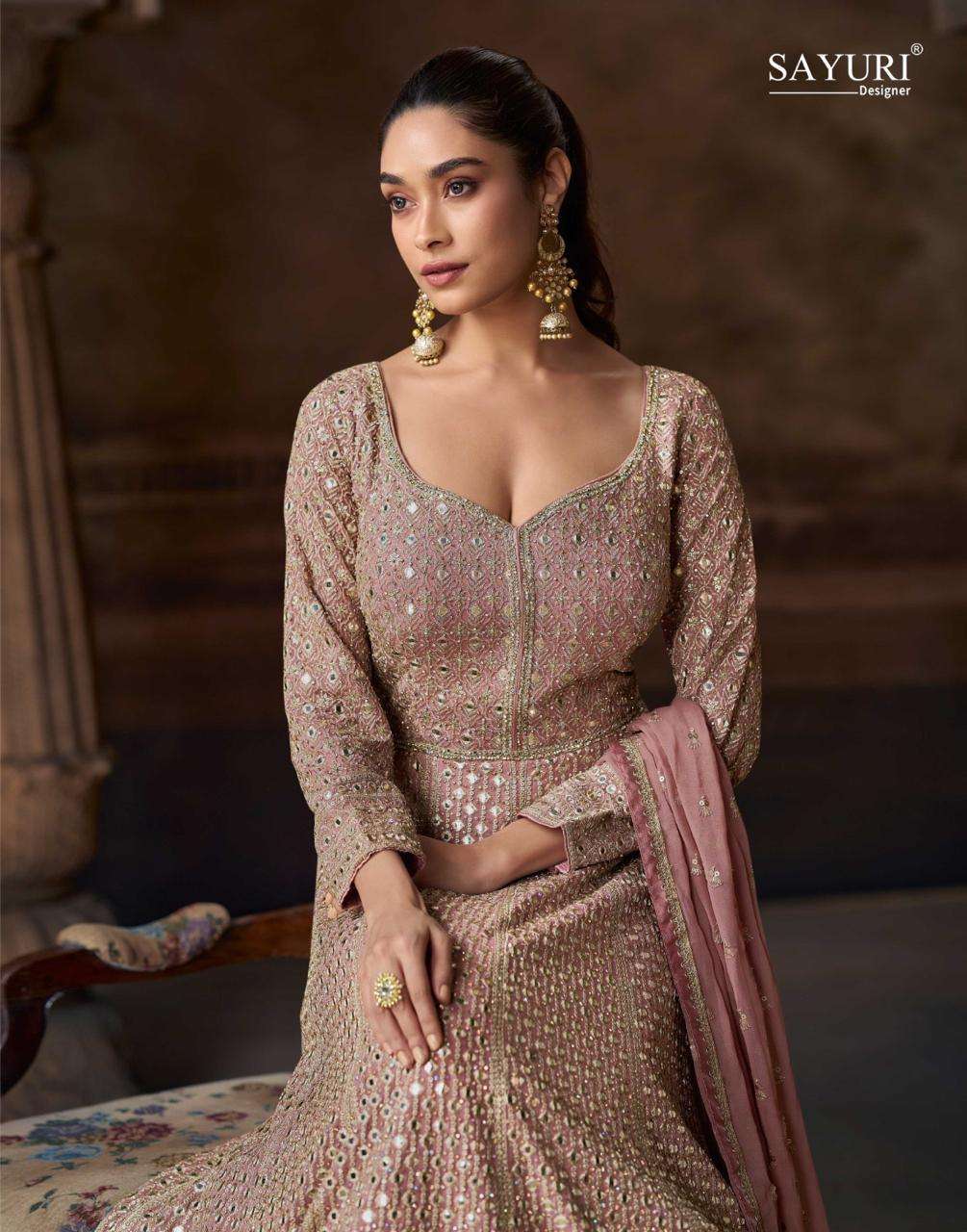 SAYURI PRESENTS AVNI DESIGNER GOWN CATALOG WHOLESALER AND EXPORTER 