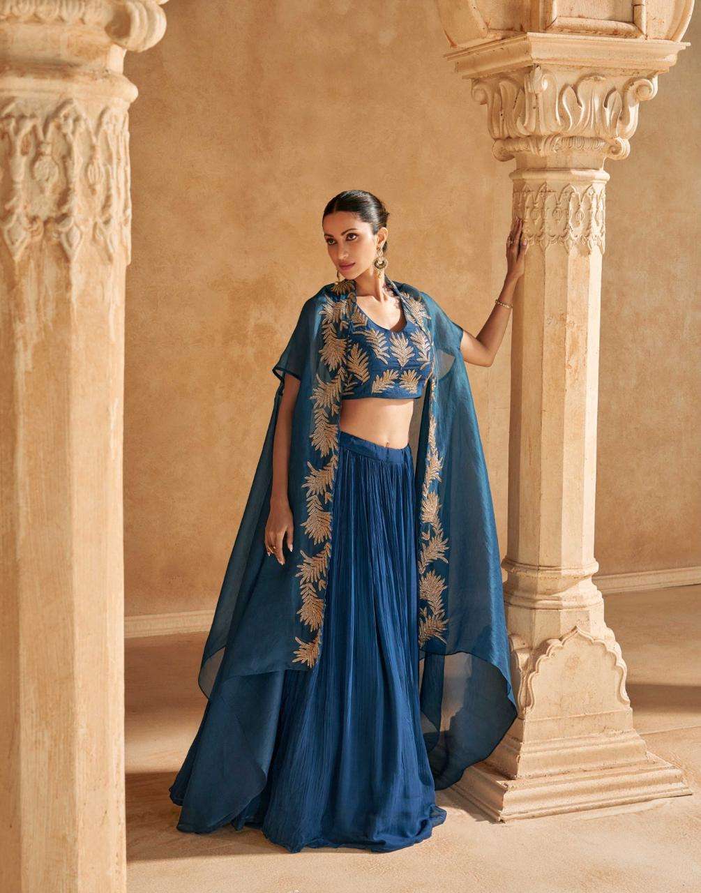 SAYURI PRESENTS KALKI DESIGNER FANCY LEHNGHA CHOLI CATALOG WHOLESALER AND EXPORTER 