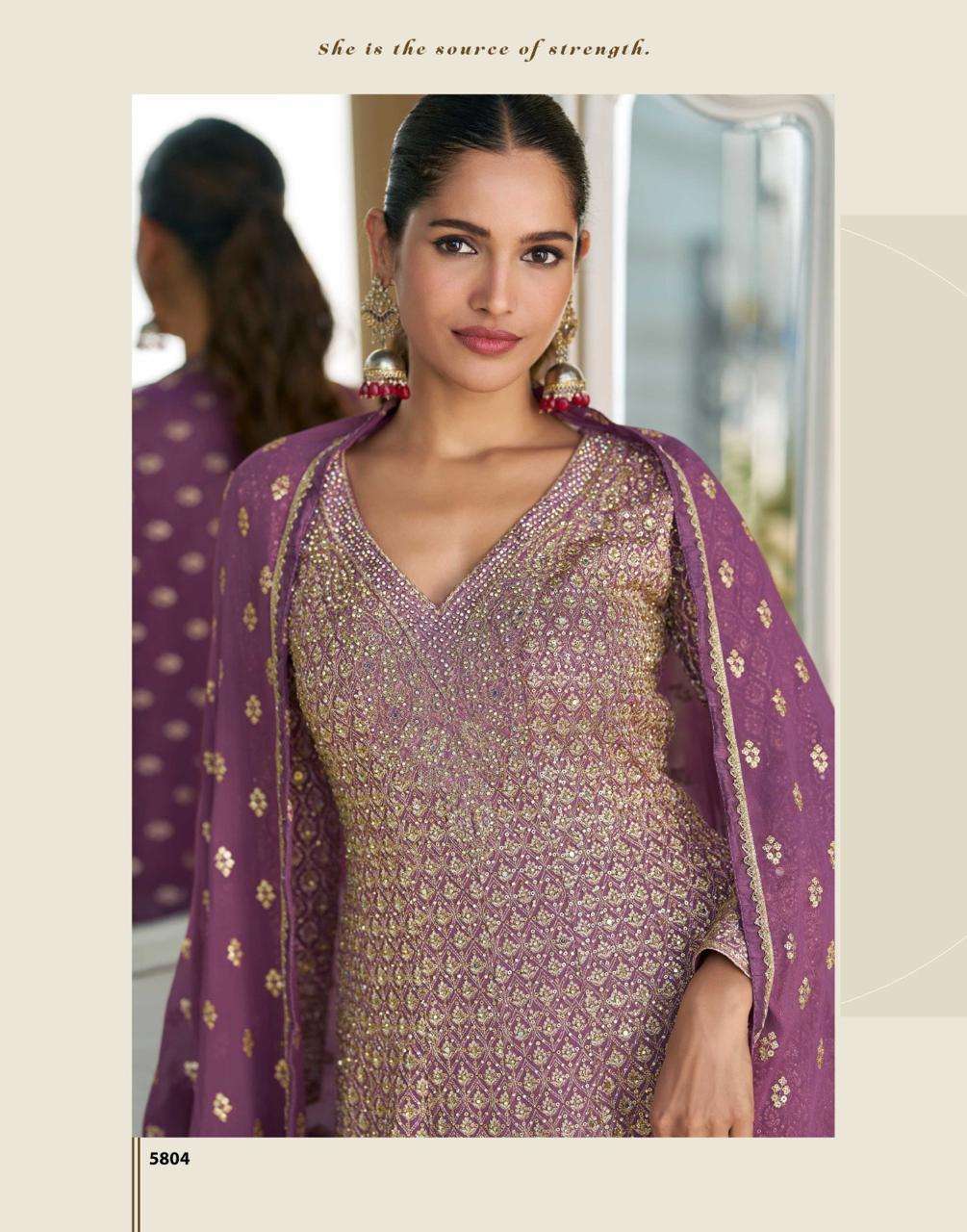 SAYURI PRESENTS VIRASAT DESIGNER HEAVY WORK SALWAR SUITS CATALOG WHOLESALER AND EXPORTER 