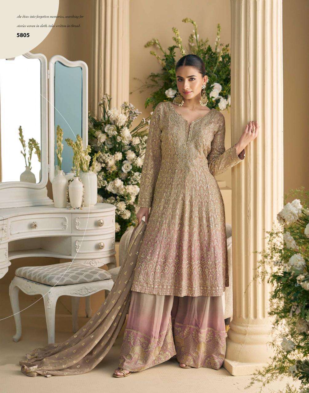 SAYURI PRESENTS VIRASAT DESIGNER HEAVY WORK SALWAR SUITS CATALOG WHOLESALER AND EXPORTER 
