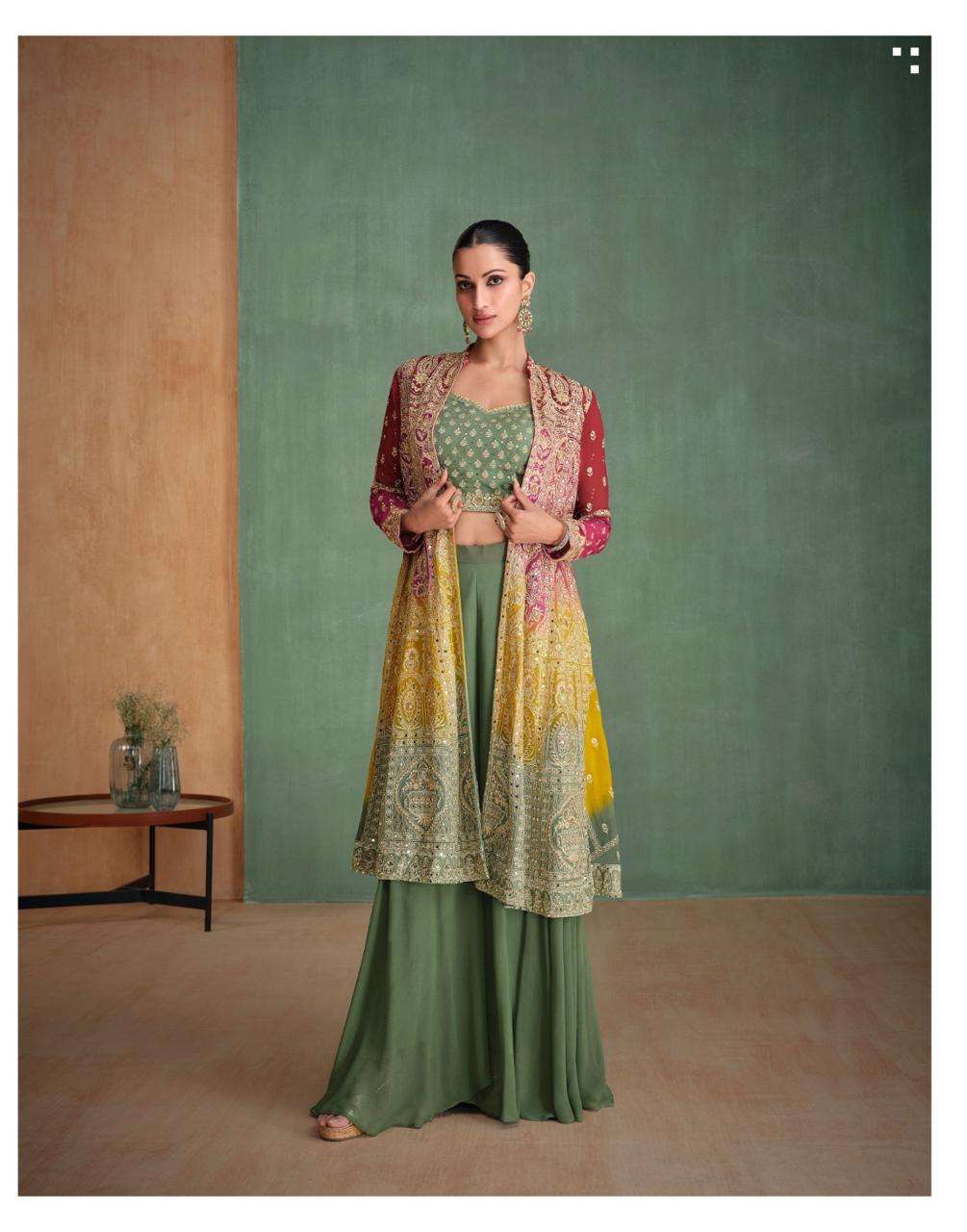 SAYURI PRESENTS ZARI DESIGNER HEAVY WORK SALWAR SUITS CATALOG WHOLESALER AND EXPORTER 