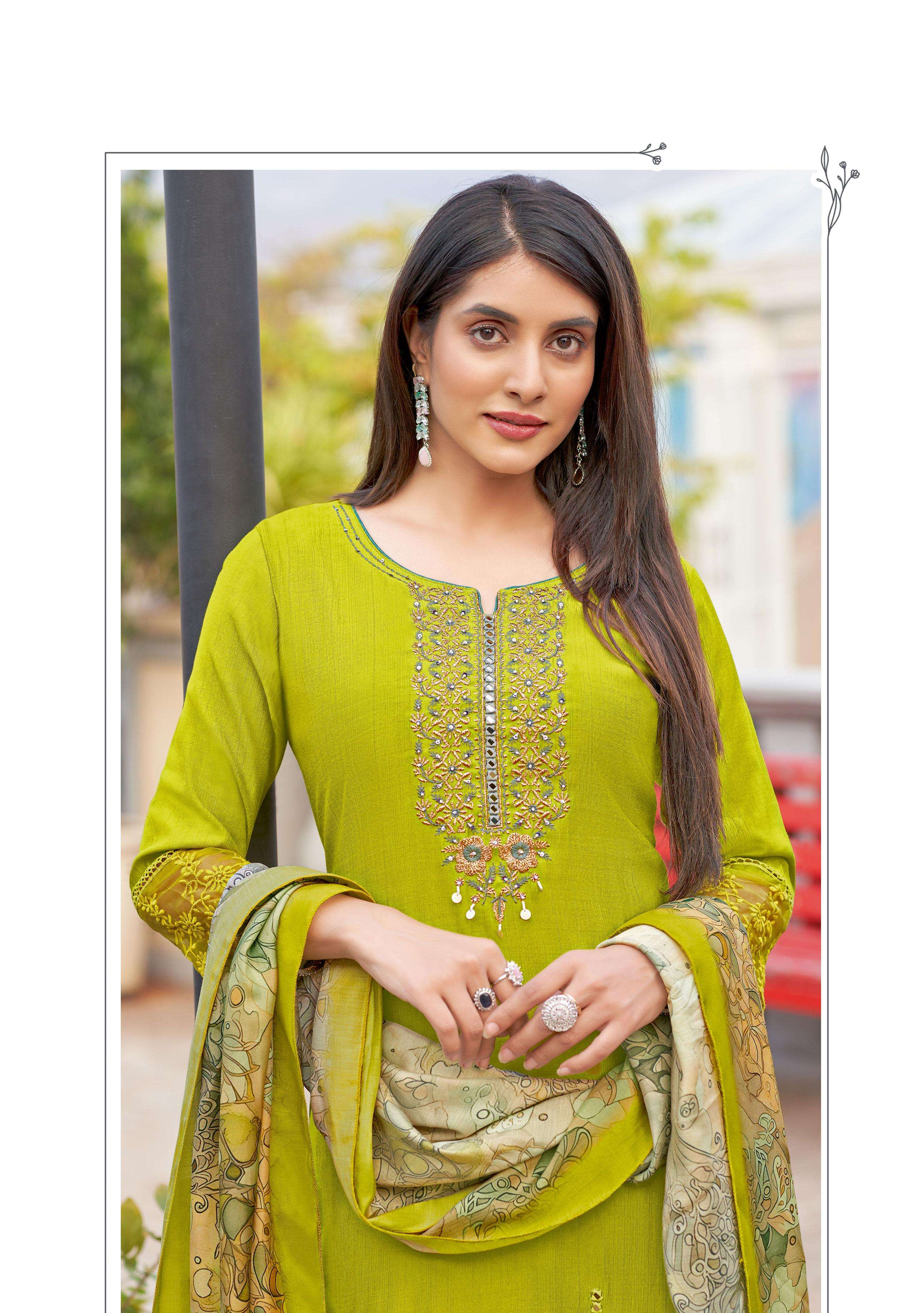 Wooglee Presents Ehsaas Viscose Weaving Readymade Classic Long Kurtis Catalog Wholesaler And Exporter 