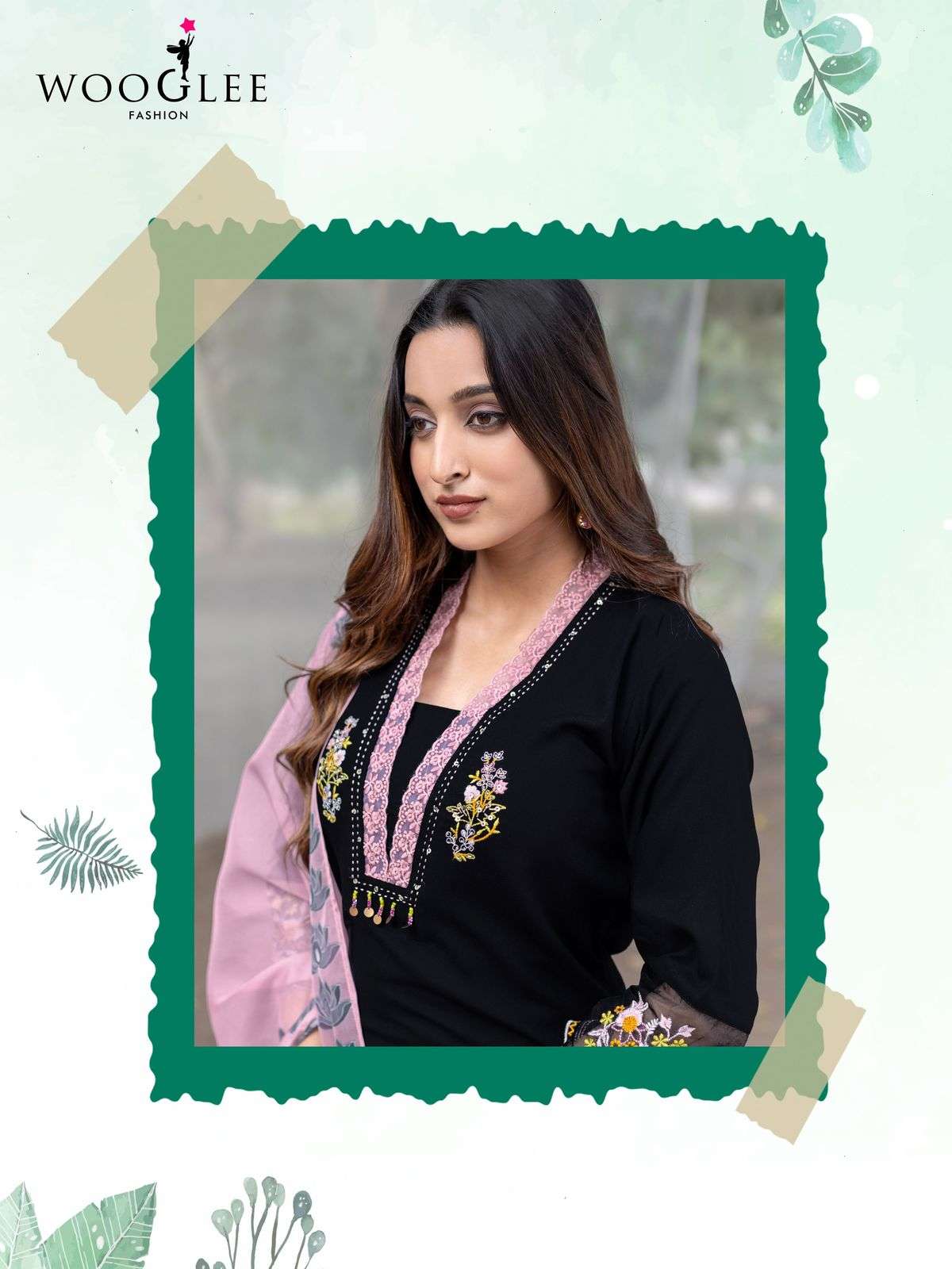wooglee presents suhana rayon readymade womens indian kurtis catalog wholesaler and exporter in surat