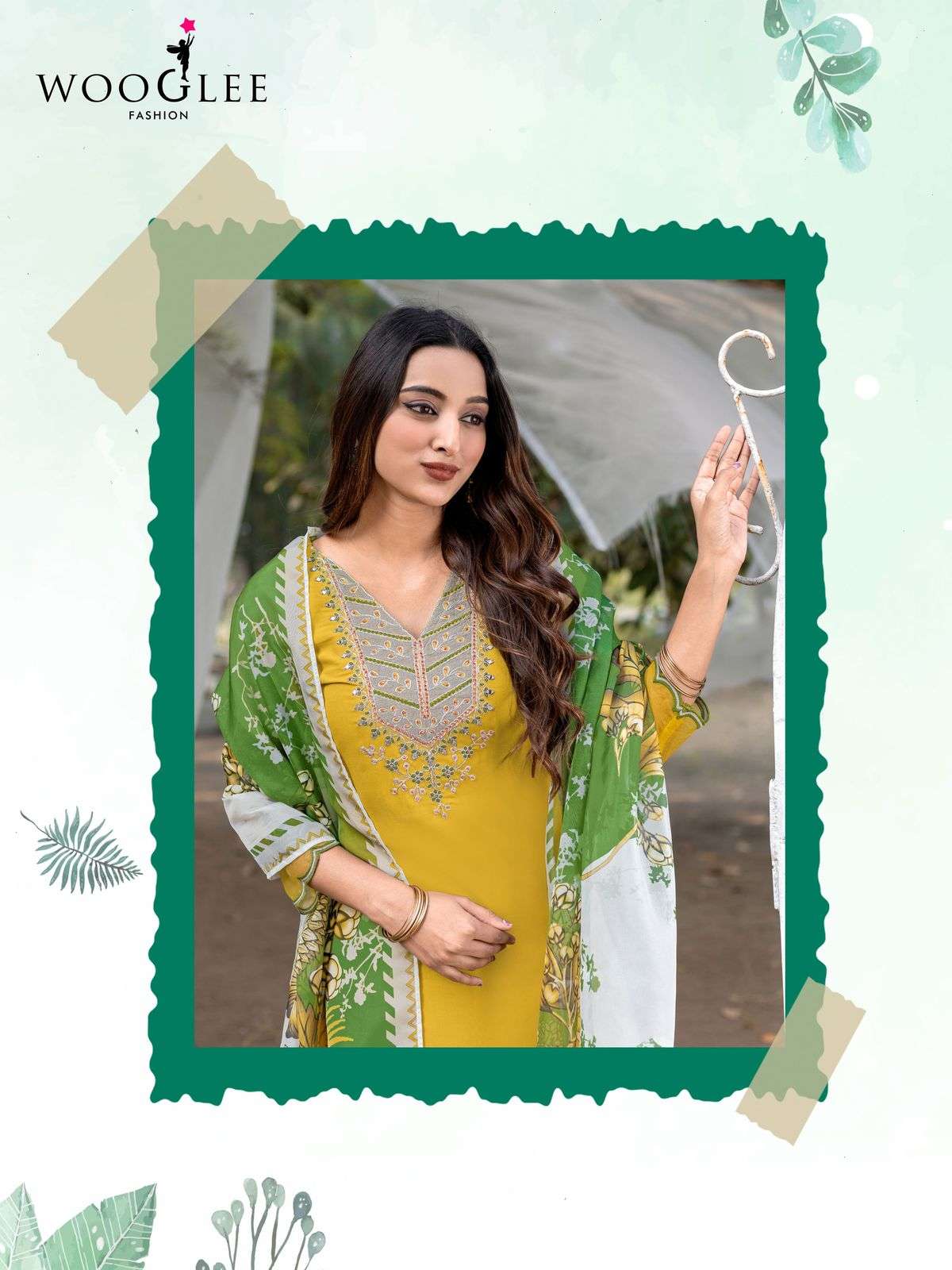 wooglee presents suhana rayon readymade womens indian kurtis catalog wholesaler and exporter in surat