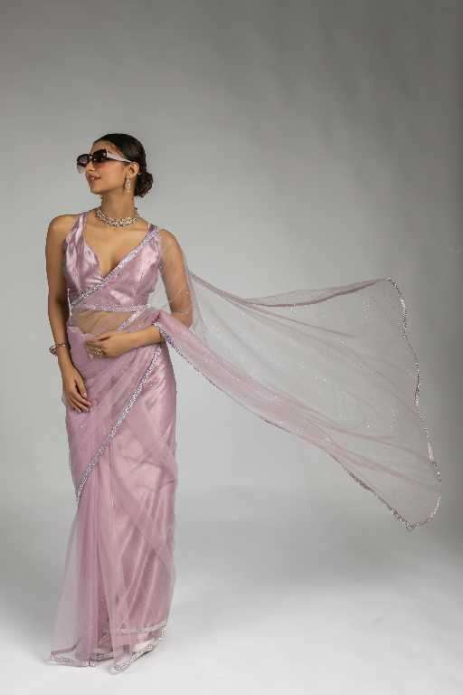 Akshaya D.no 109A To 109F Wholesale Satin Silk Ready To Wear Stitched Sarees Catalog Wholesaler And Exporter 