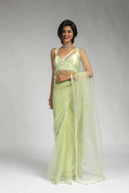 Akshaya D.no 109A To 109F Wholesale Satin Silk Ready To Wear Stitched Sarees Catalog Wholesaler And Exporter 