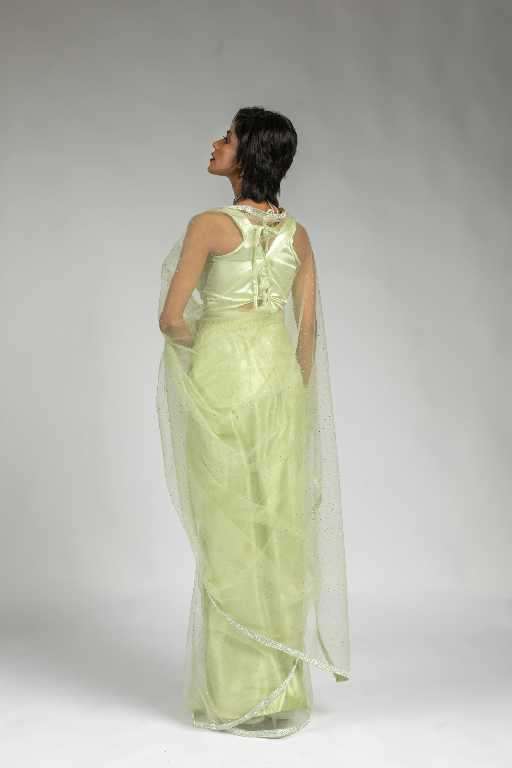 Akshaya D.no 109A To 109F Wholesale Satin Silk Ready To Wear Stitched Sarees Catalog Wholesaler And Exporter 