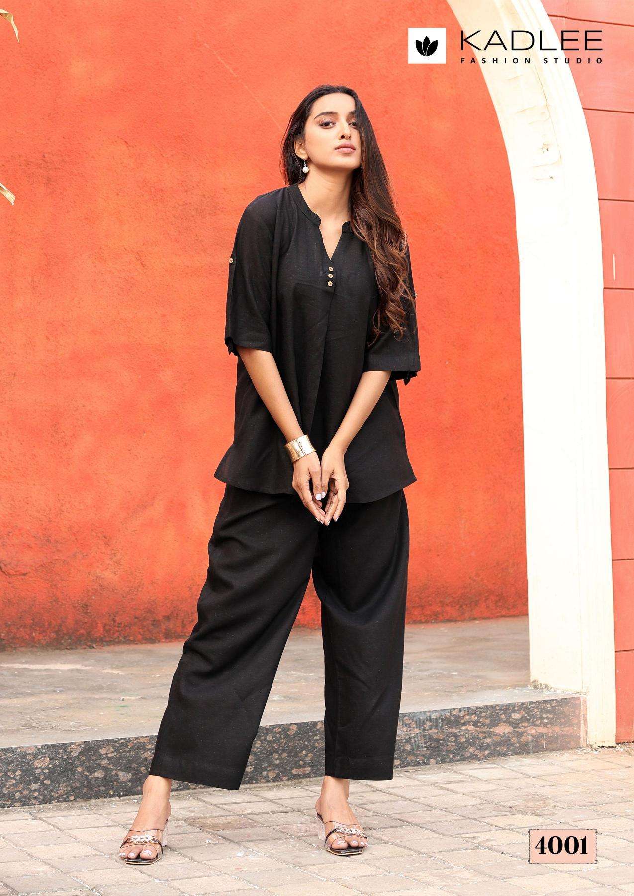 Kadlee Presents Olivia Rayon Kurti With Pant Co Ord Catalog Wholesaler And Exporter 