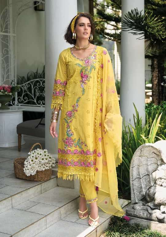 Kailee Presents Safarnama Vol-6 Wholesale A-Line Style Kurti With Pant And Dupatta Catalog Wholesaler And Exporter 