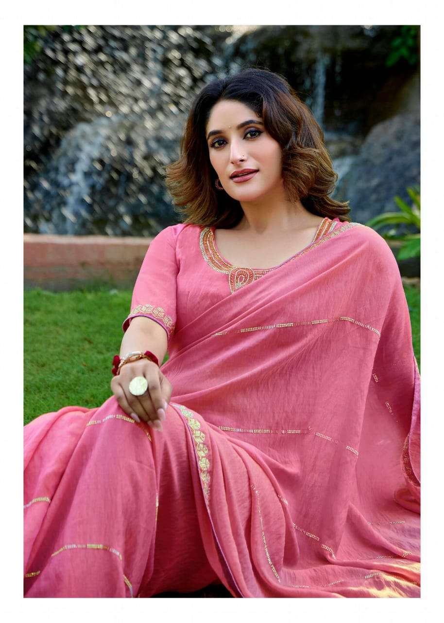 KASHVI CREATION PRESENTS SIGNATURE VOL-18 CLASSIC LOOK MALAI SILK SAREES CATALOG WHOLESALER AND EXPORTER 