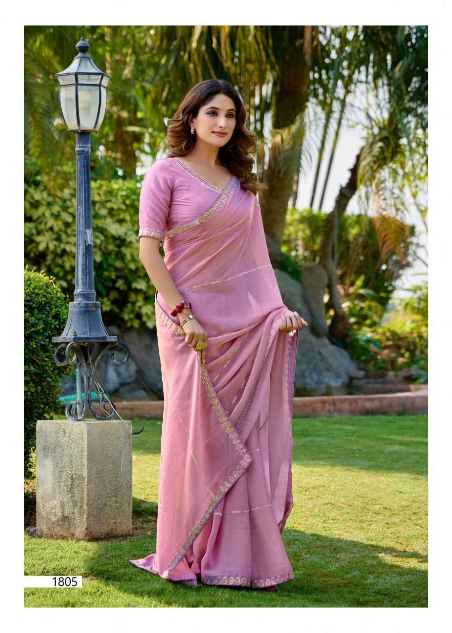 KASHVI CREATION PRESENTS SIGNATURE VOL-18 CLASSIC LOOK MALAI SILK SAREES CATALOG WHOLESALER AND EXPORTER 